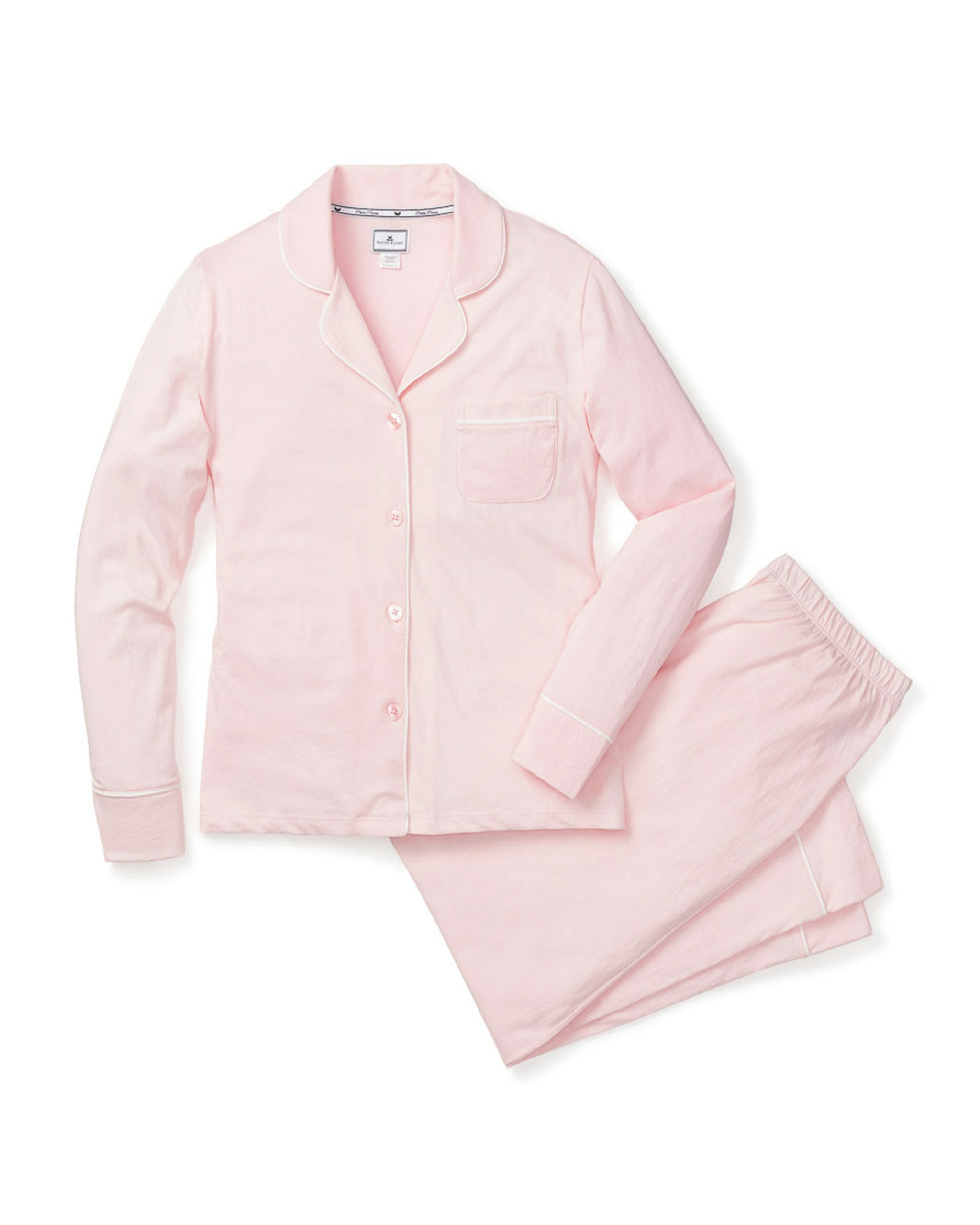 Women's Pima Pajama Set in Pink