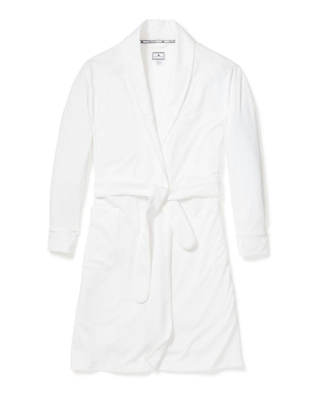 Women's Pima Robe in White