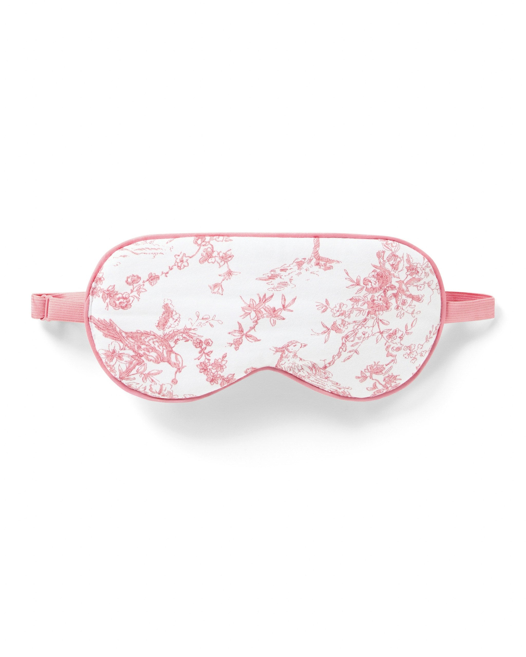 Women's Pima Sleep Mask in Pink Timeless Toile