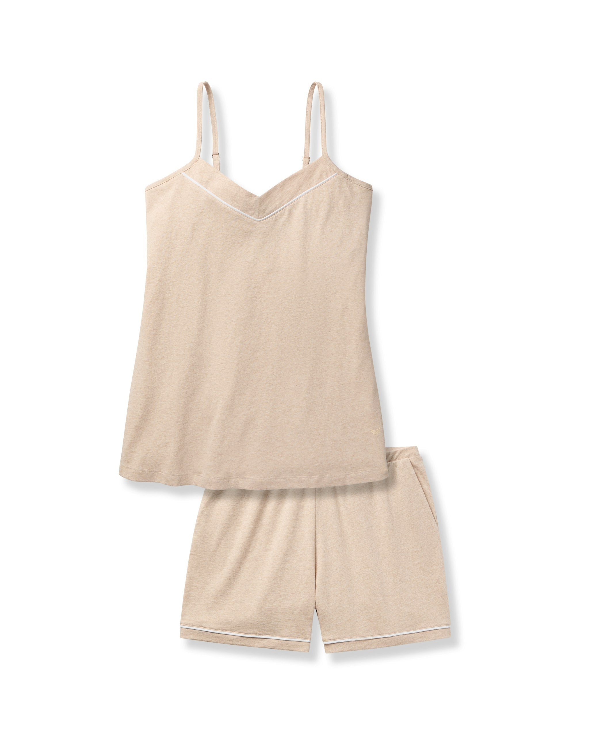 Women's Pima Sylvie Short Set in Navy