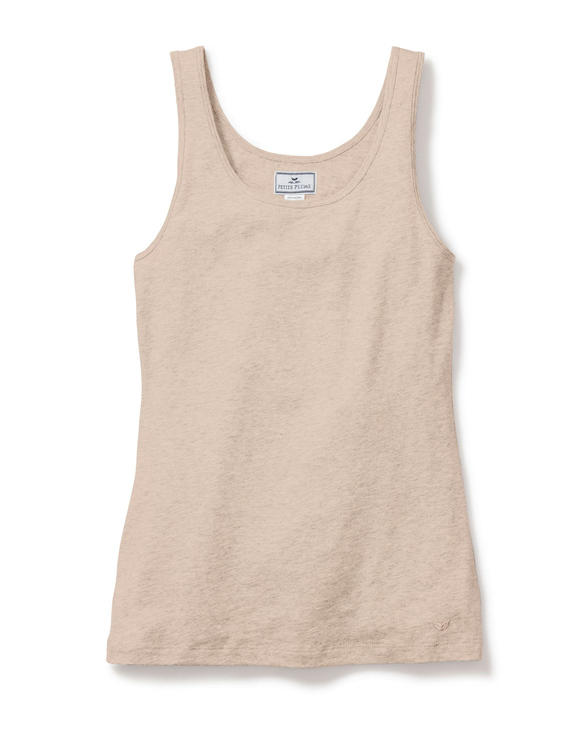 Women's Pima Tank Top in Camel