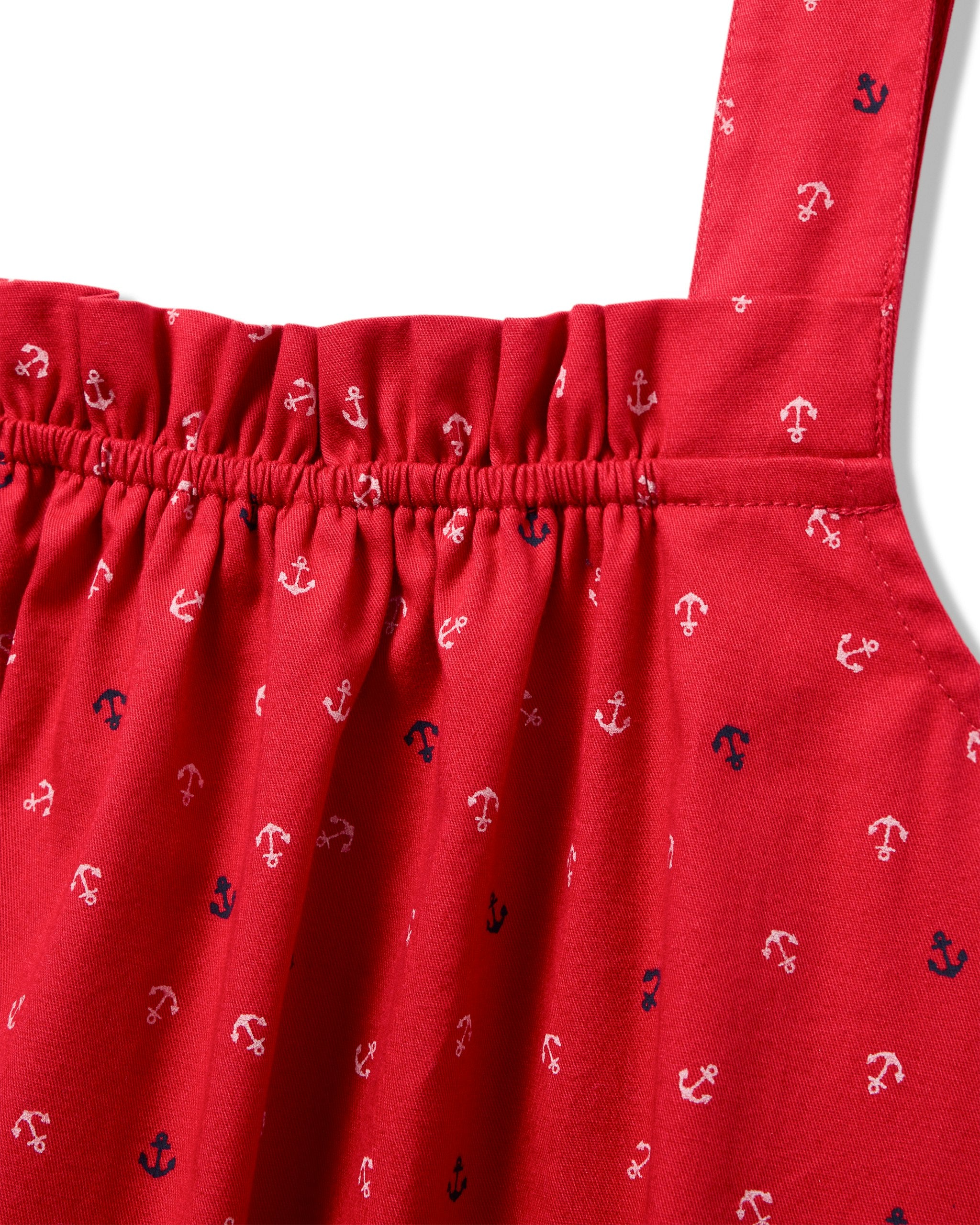 Women's Twill Annabelle Nightgown in Anchors Away - Petite Plume