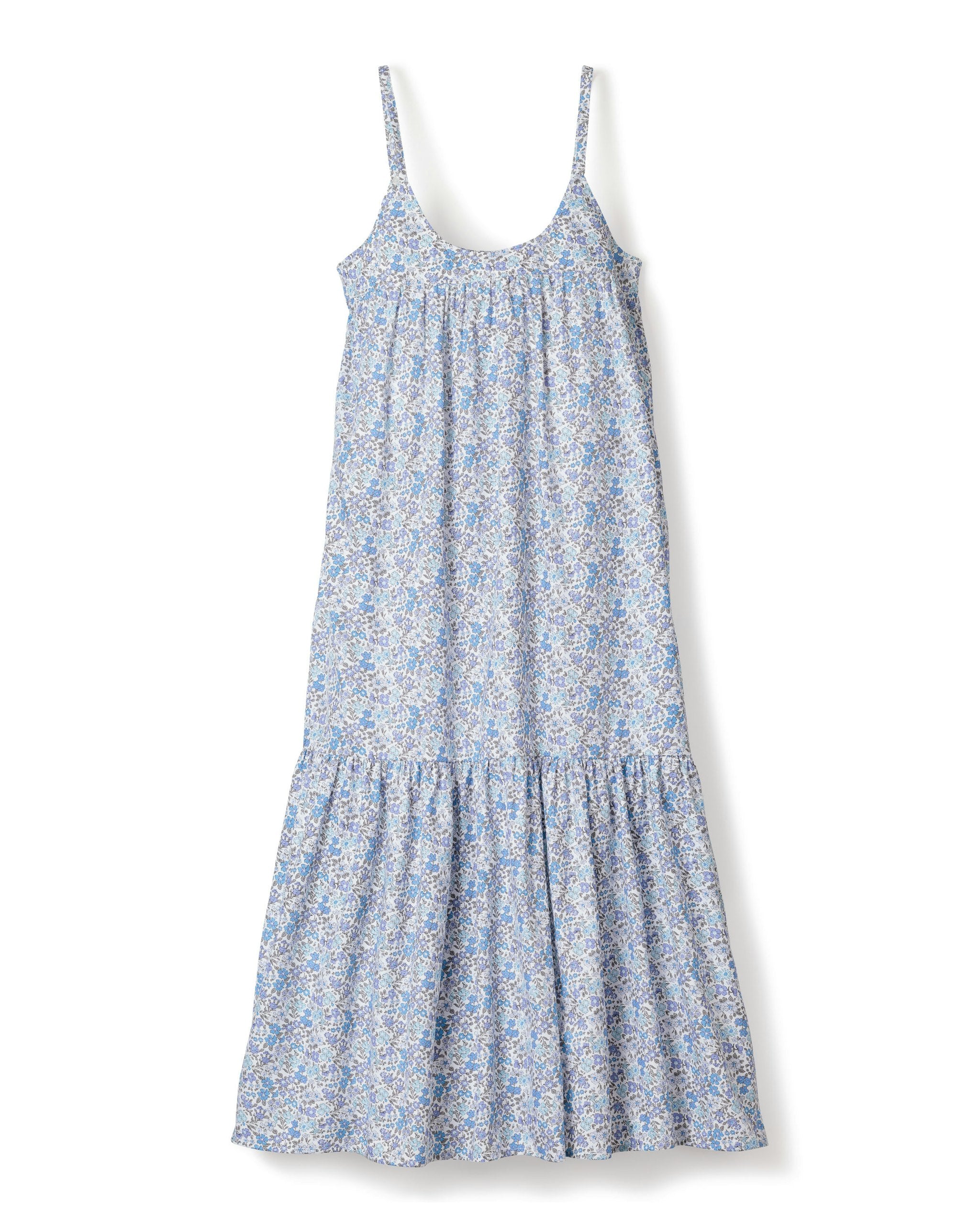 Women's Twill Chloe Nightgown in Fleur D'Azur