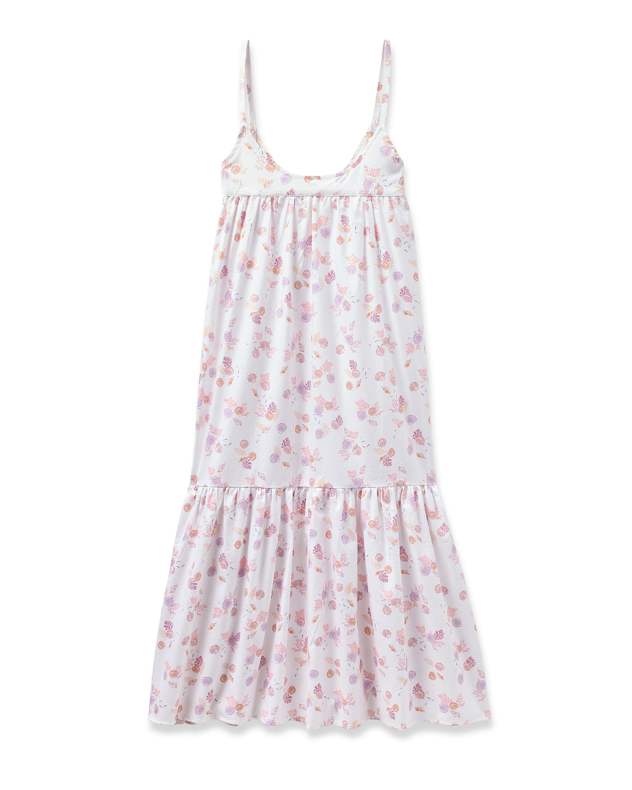 Women's Twill Chloe Nightgown in Seashell Splendor
