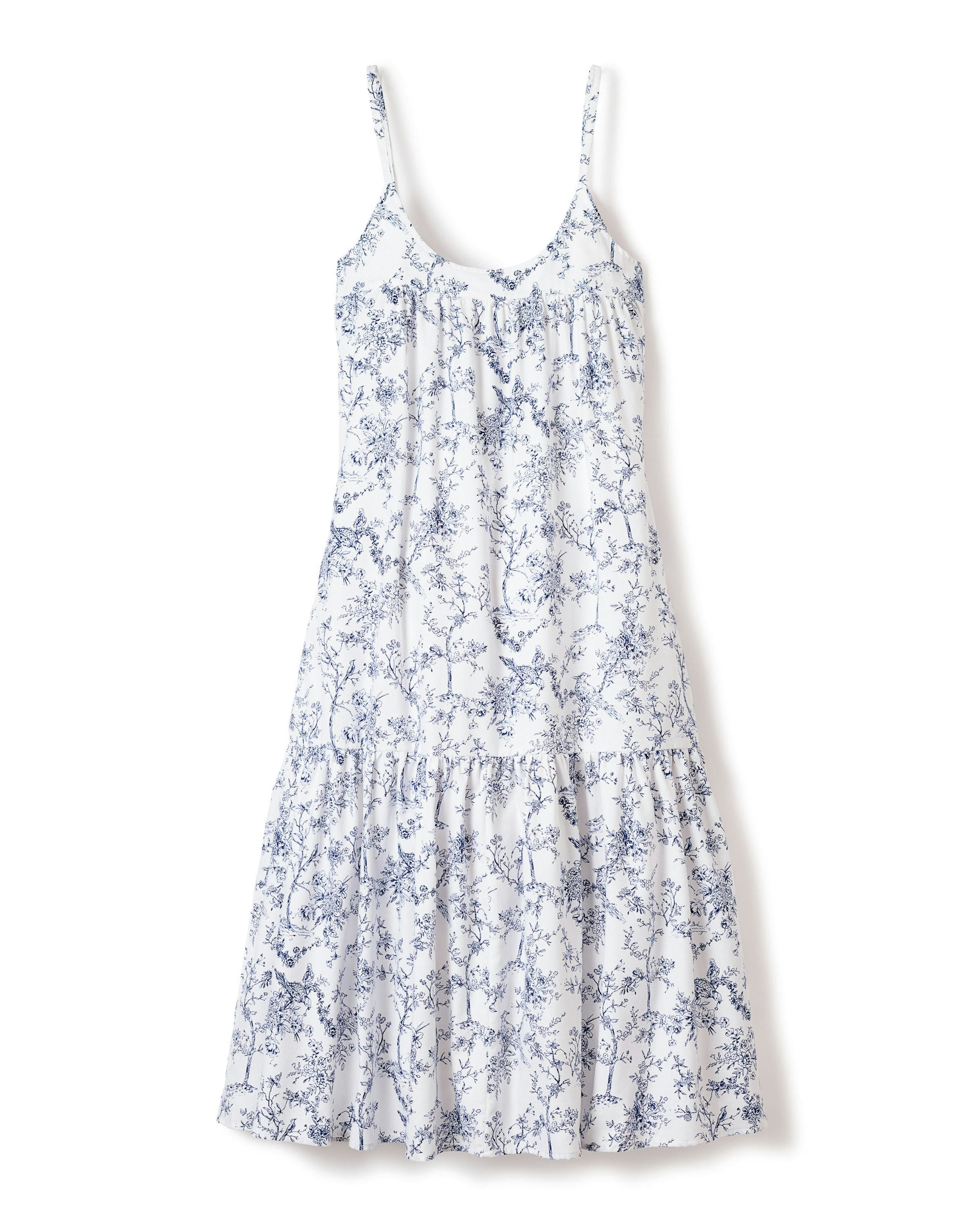Women's Twill Chloe Nightgown in Timeless Toile