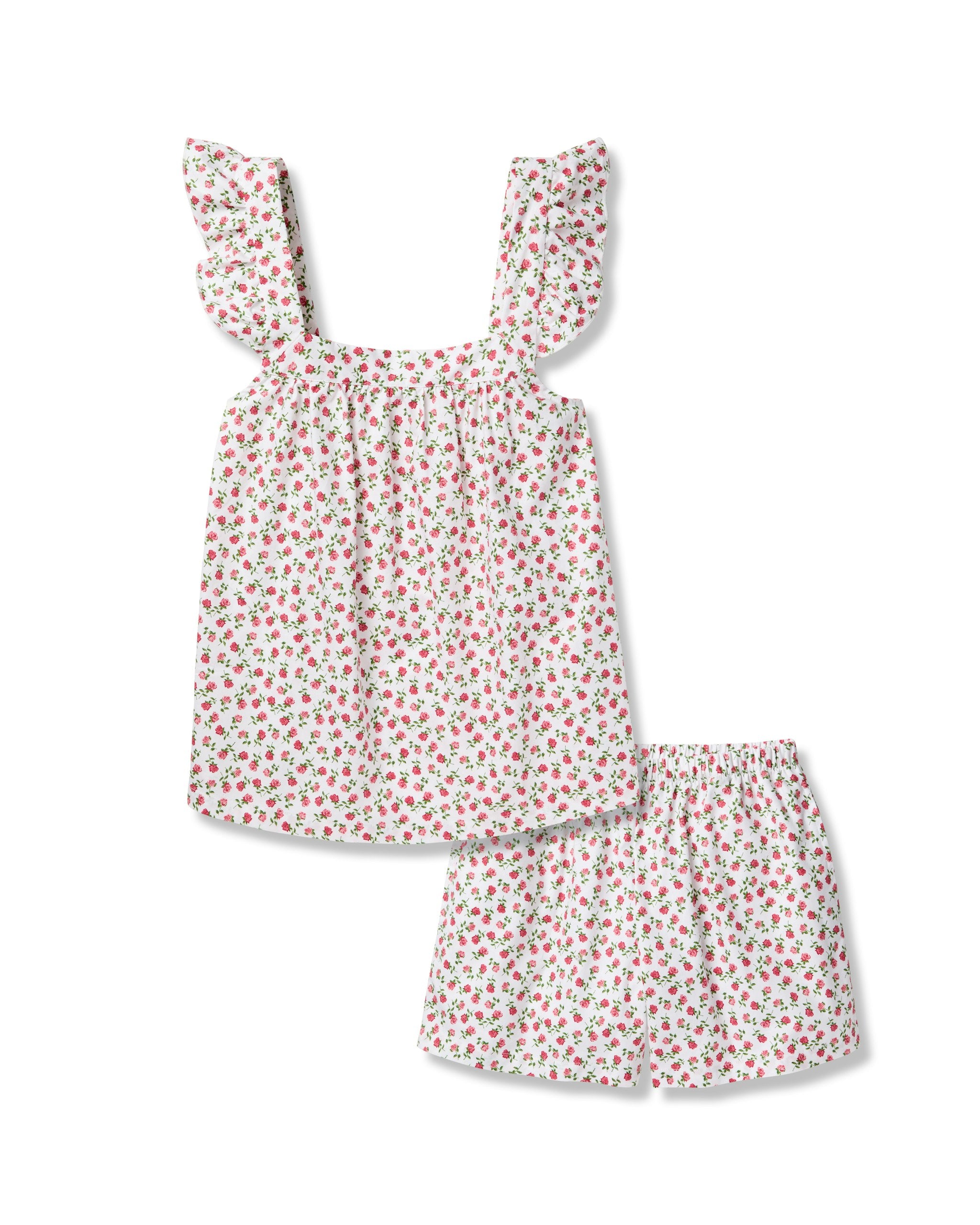 Women's Twill Clara Short Set in Petite Petals