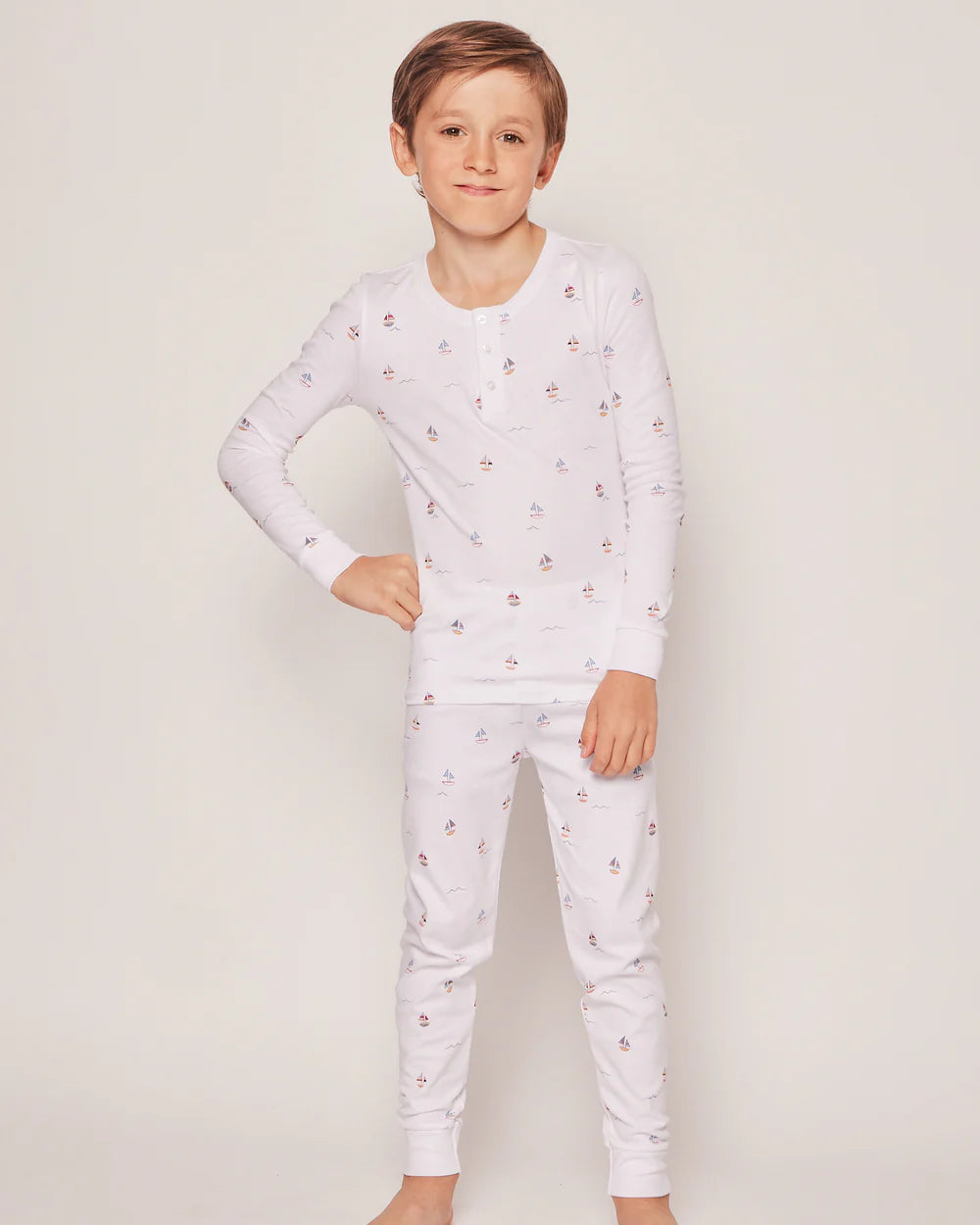 Boy's Pima Snug Fit Pajama Trio