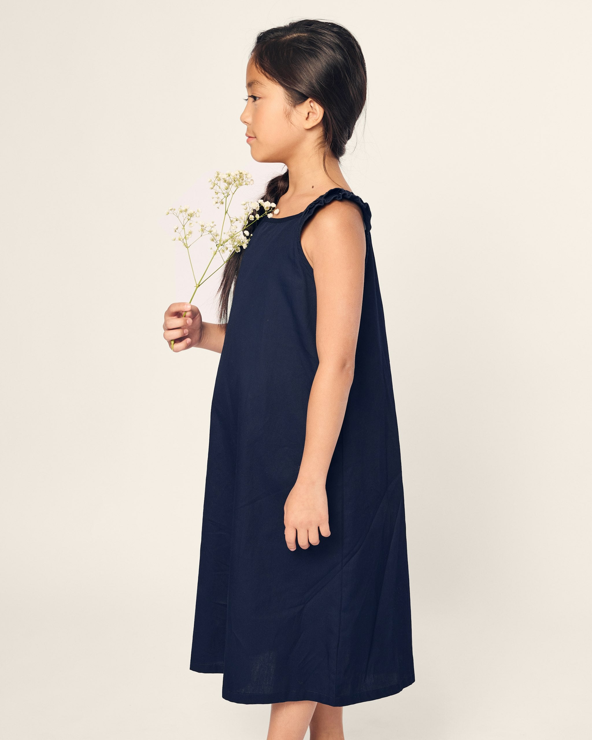 Girl's Twill Amelie Nightgown in Coastal Charms
