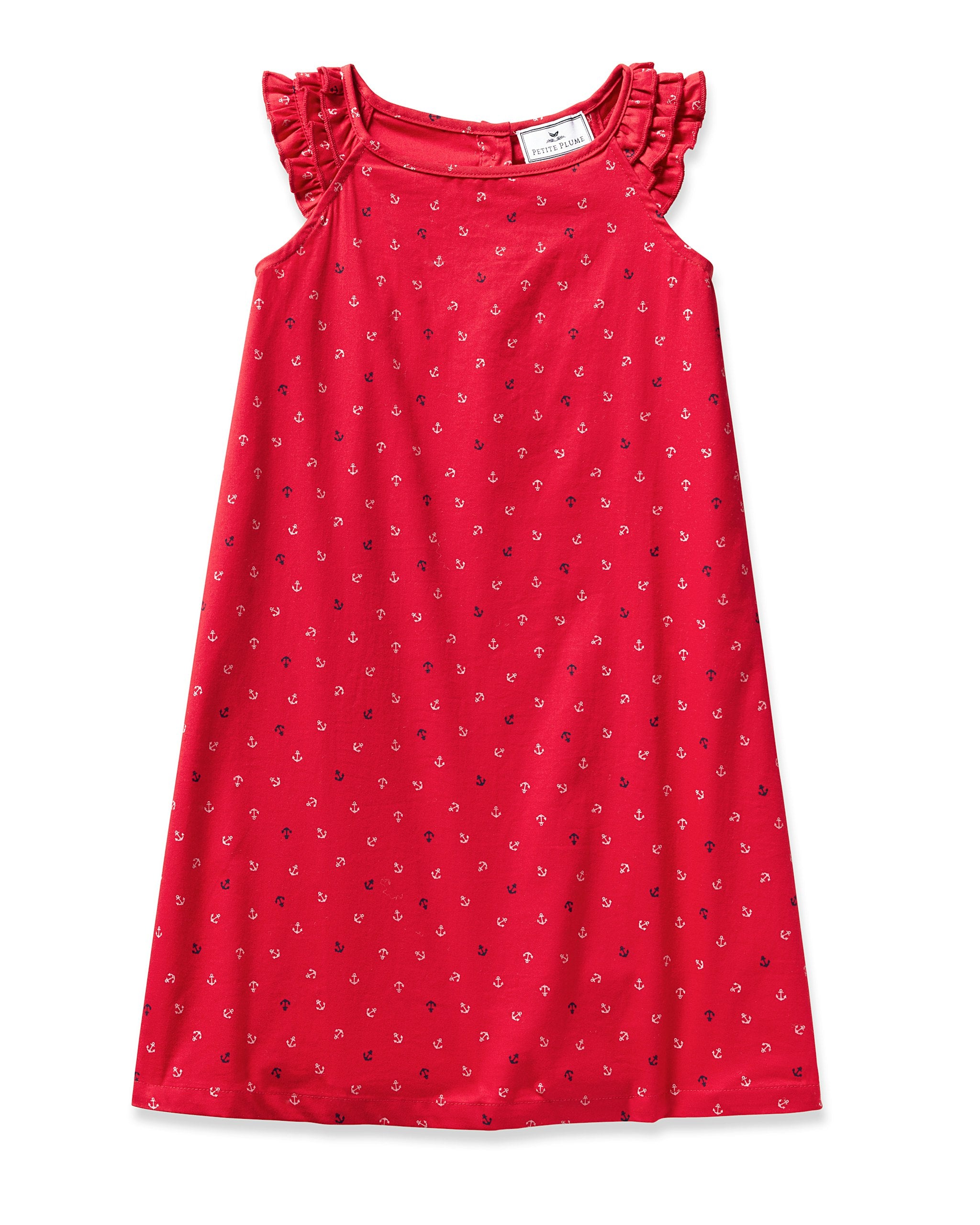 Girl's Twill Amelie Nightgown in Coastal Charms