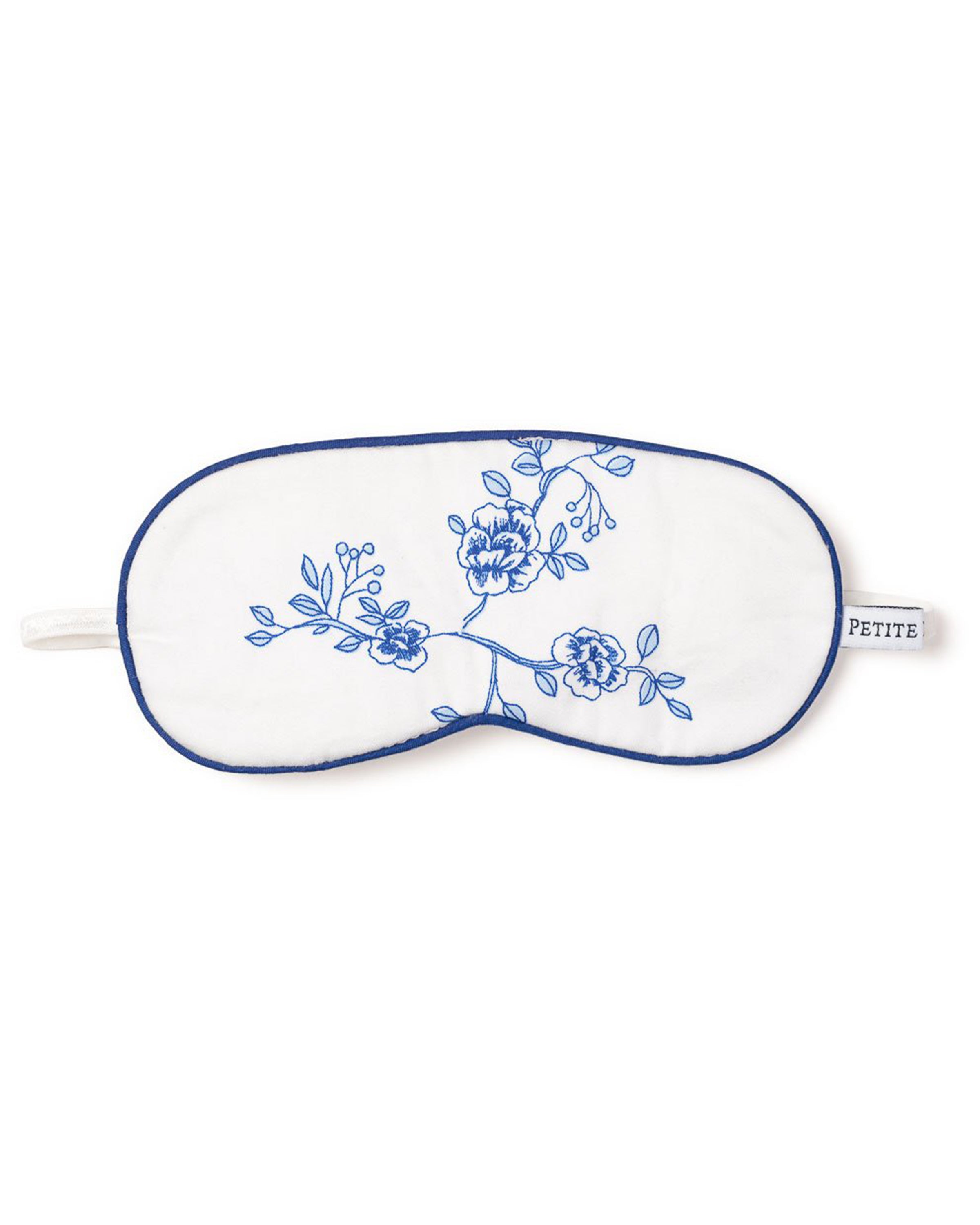 Kid's Sleep Mask in Indigo Floral