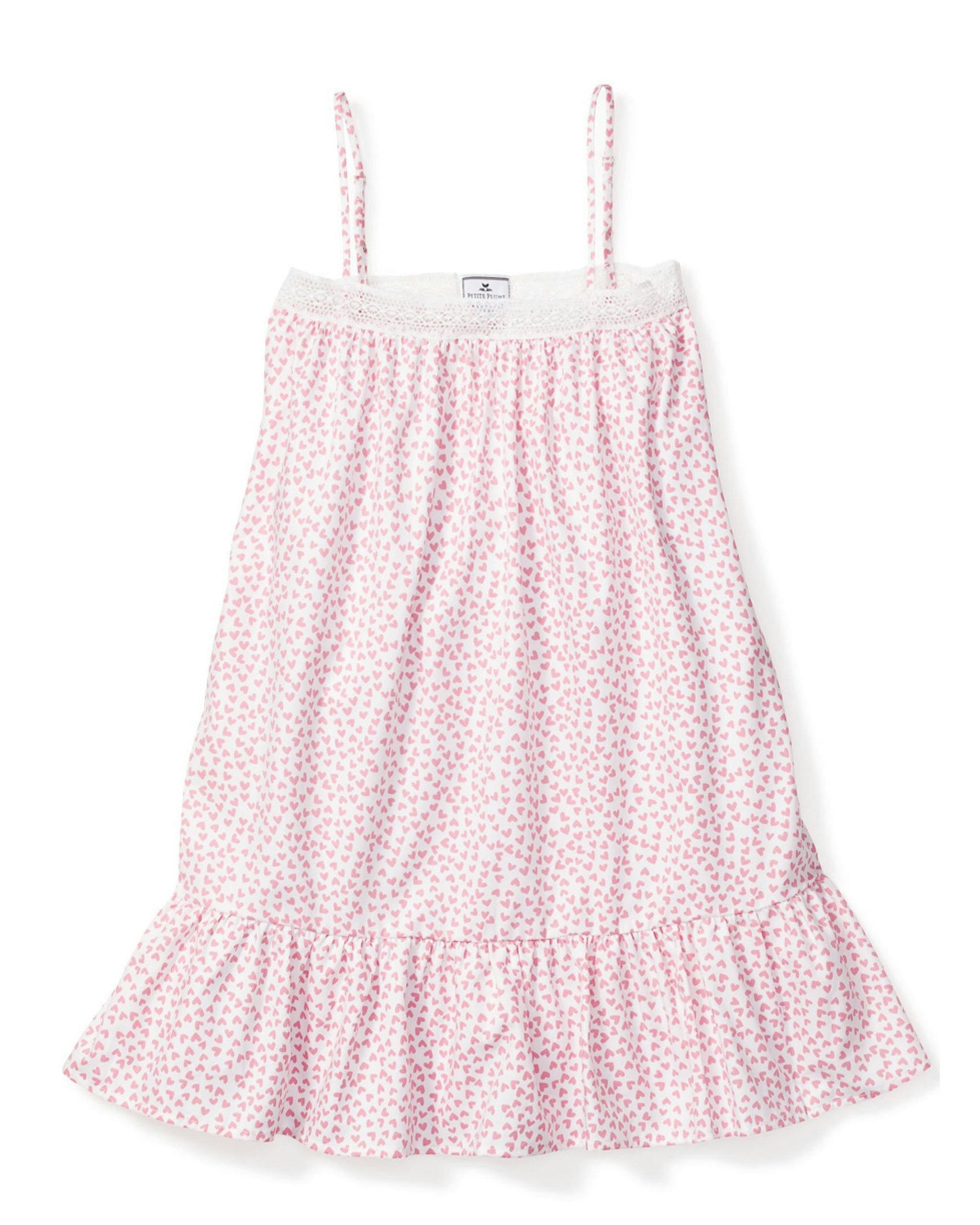 Girl's Twill Lily Nightgown in Petite Petals