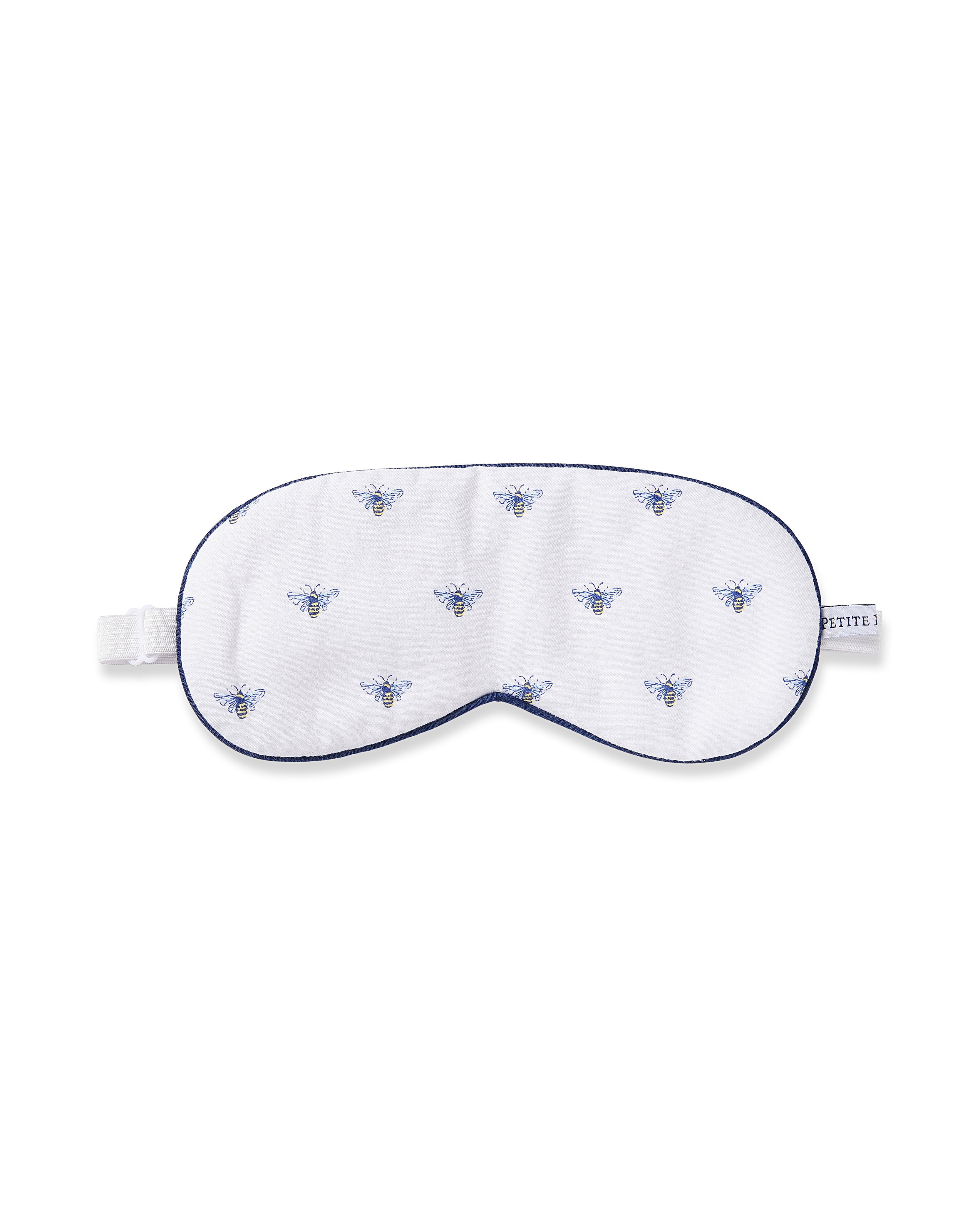 Adult's Twill Sleep Mask in Buzzing Bees