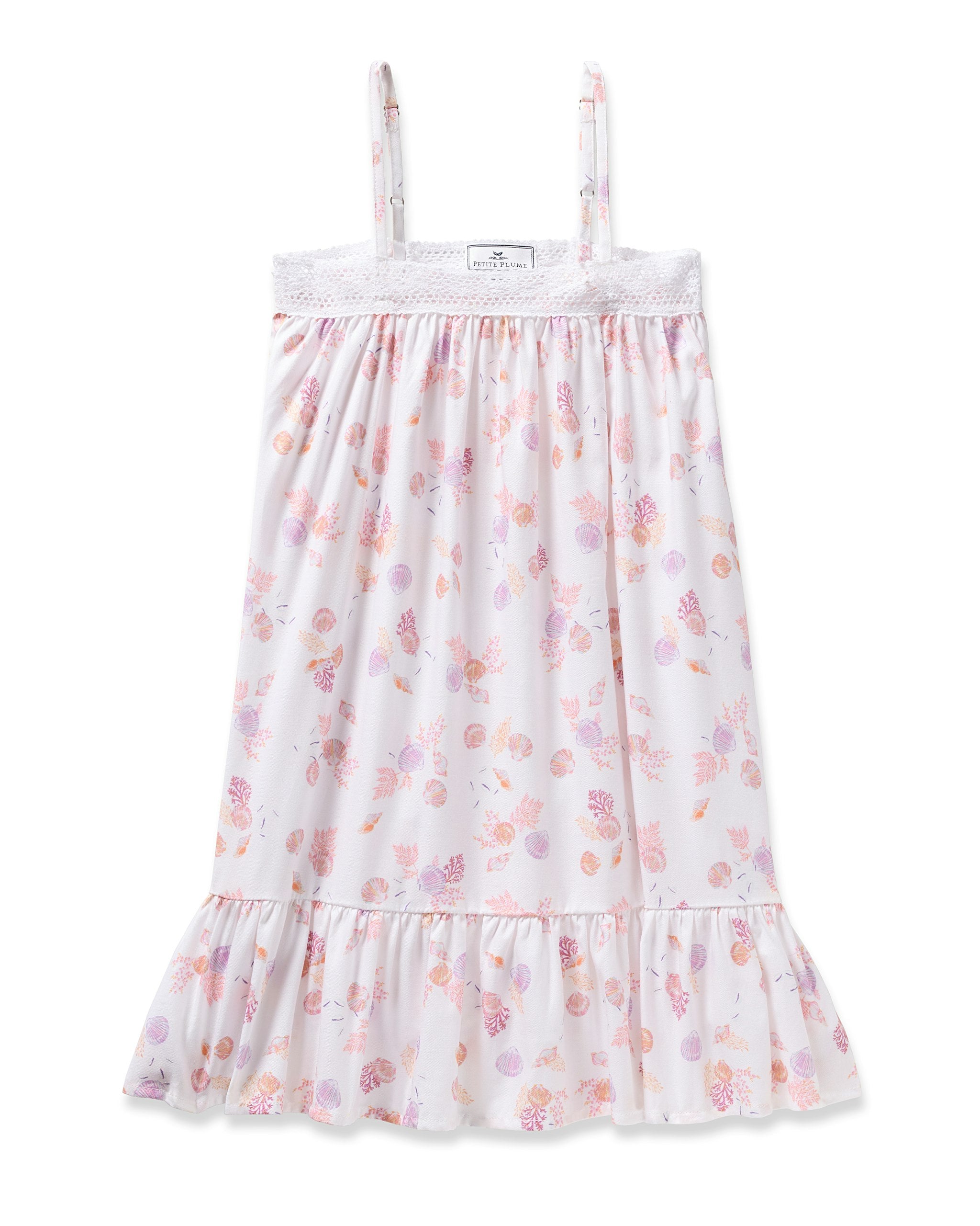 Girl's Twill Lily Nightgown in Sweethearts