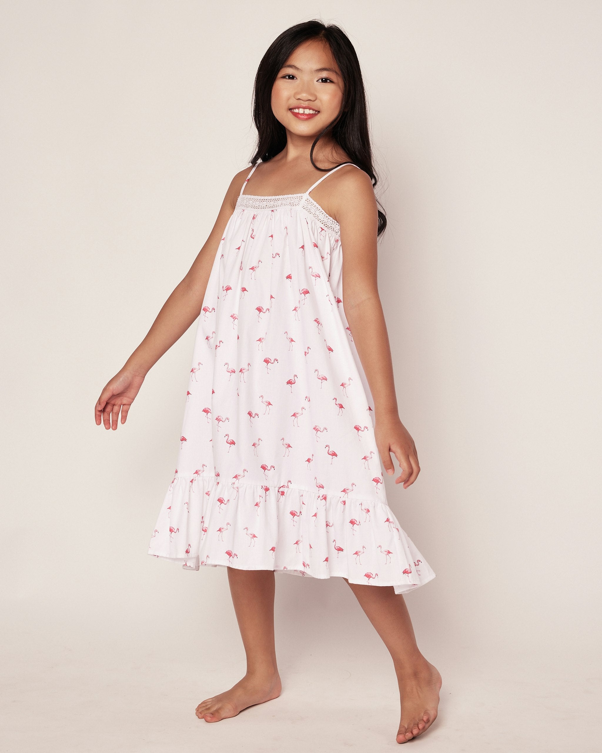 Girl's Twill Lily Nightgown in Sweethearts
