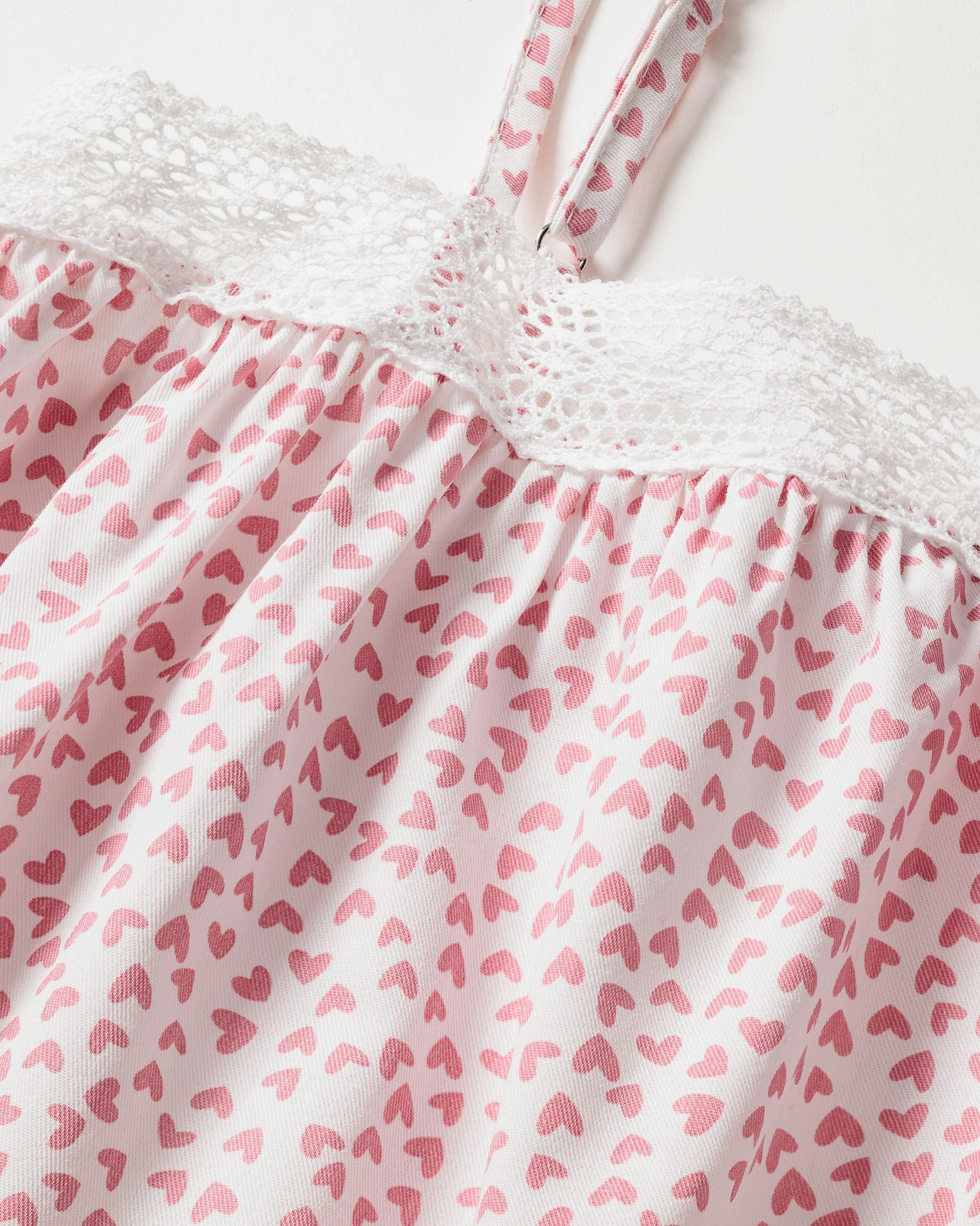 Girl's Twill Lily Nightgown in Sweethearts