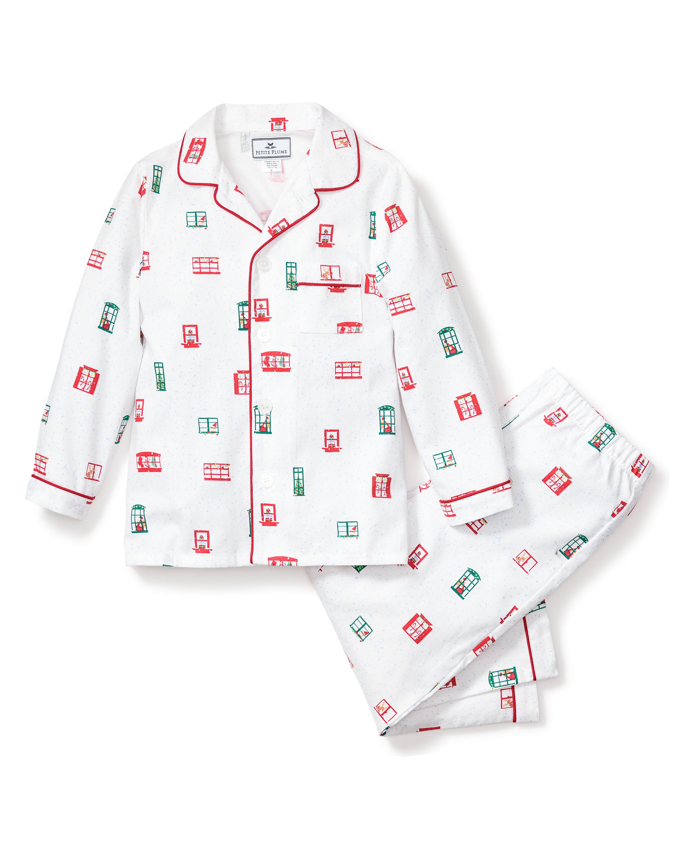 Kid's Maisonette x Petite Plume Night Before Pajama Set