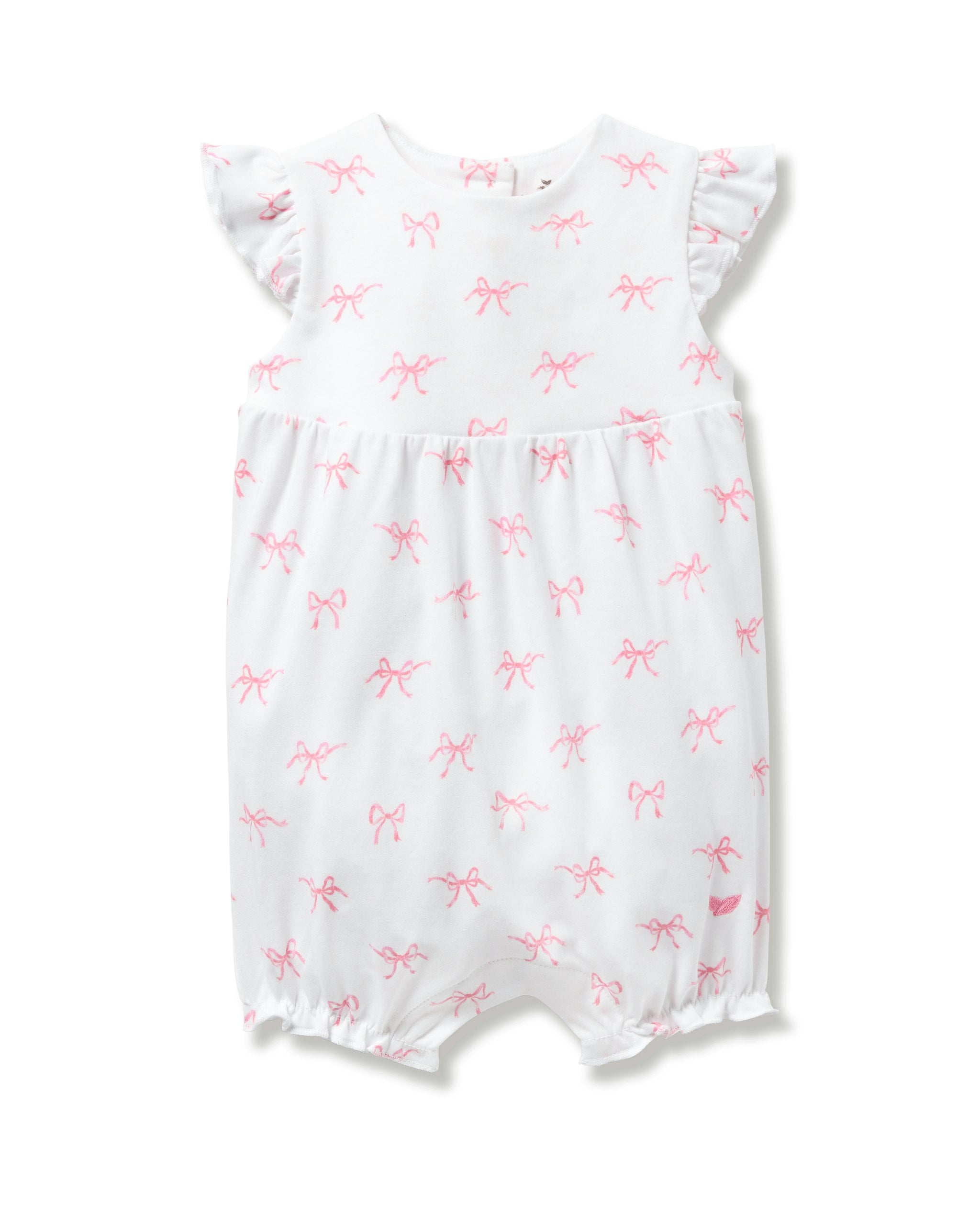 Baby's Pima Isla Play Romper in Blushing Bows