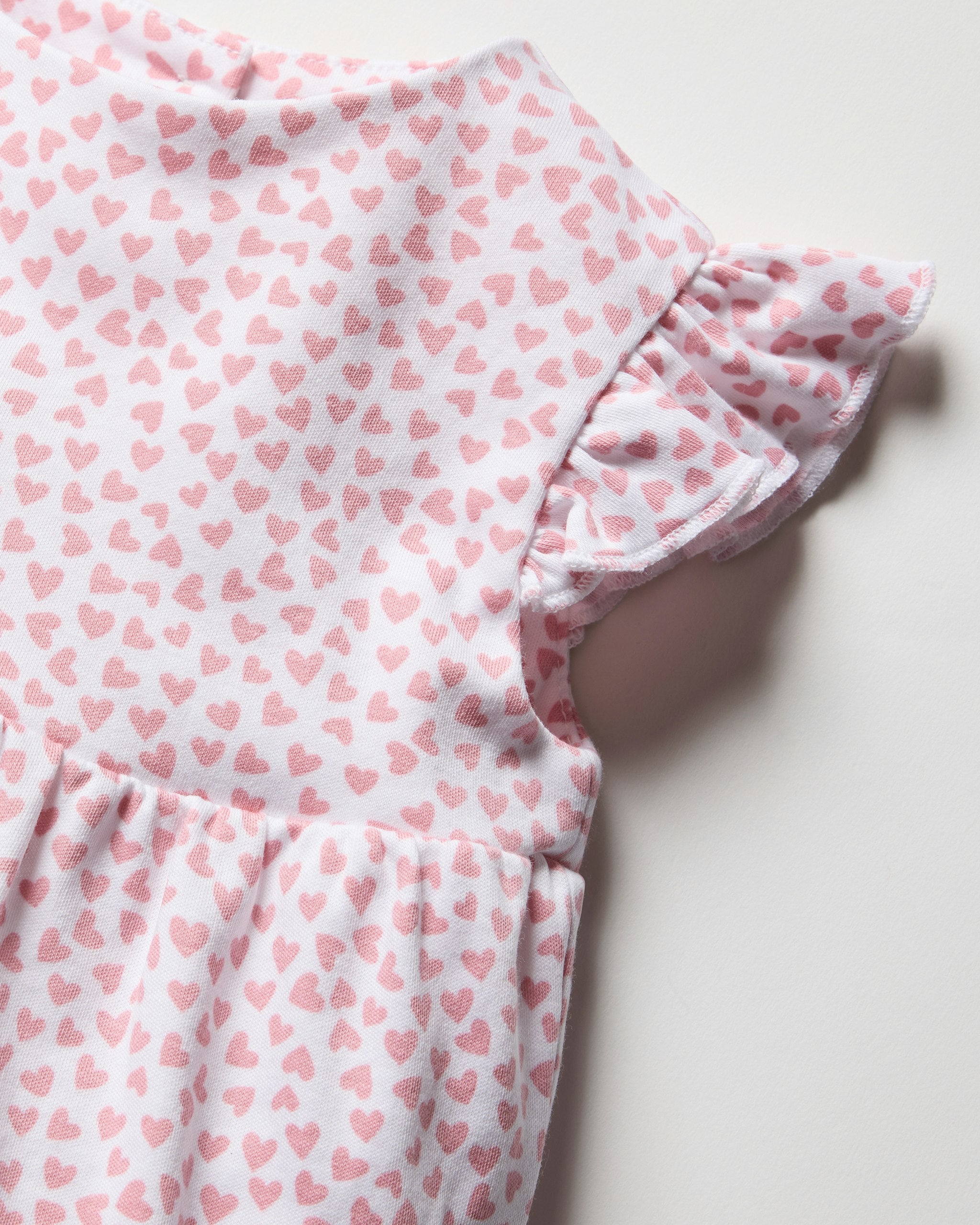 Baby's Pima Isla Play Romper in Blushing Bows