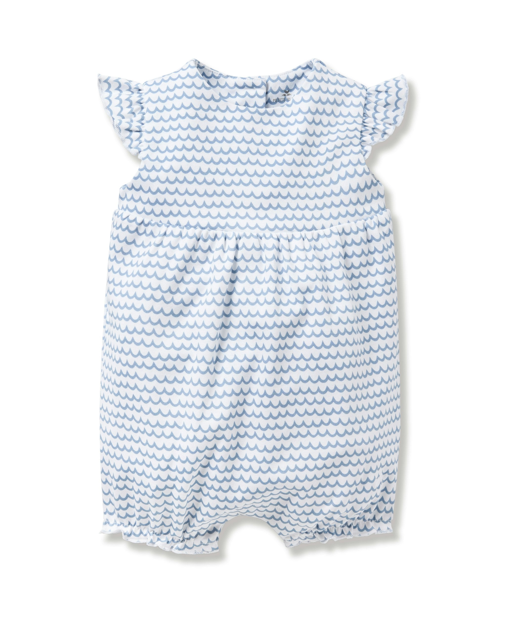 Baby's Pima Isla Play Romper in Blushing Bows