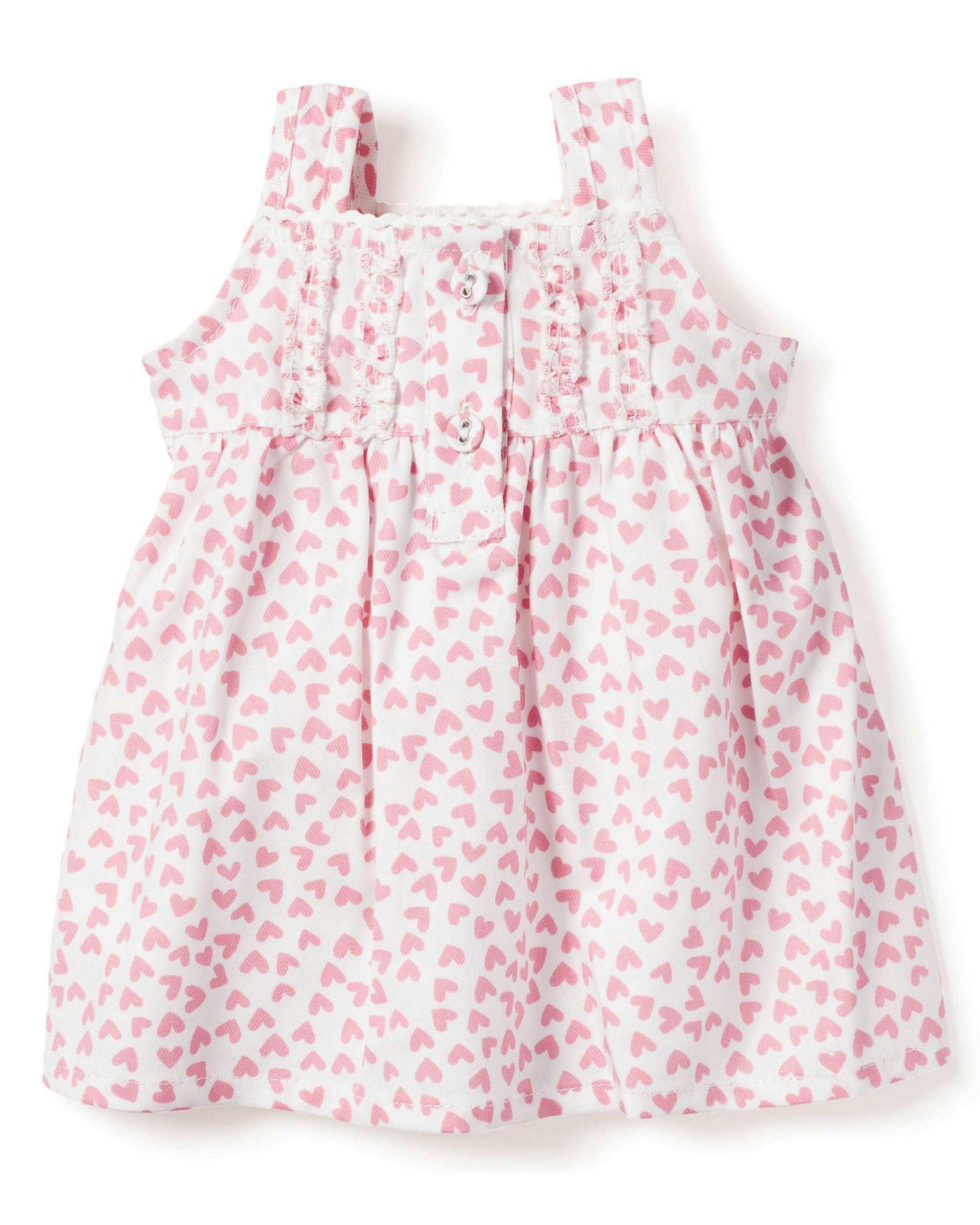 Kid's Twill Doll Nightgown in Seashell Splendor