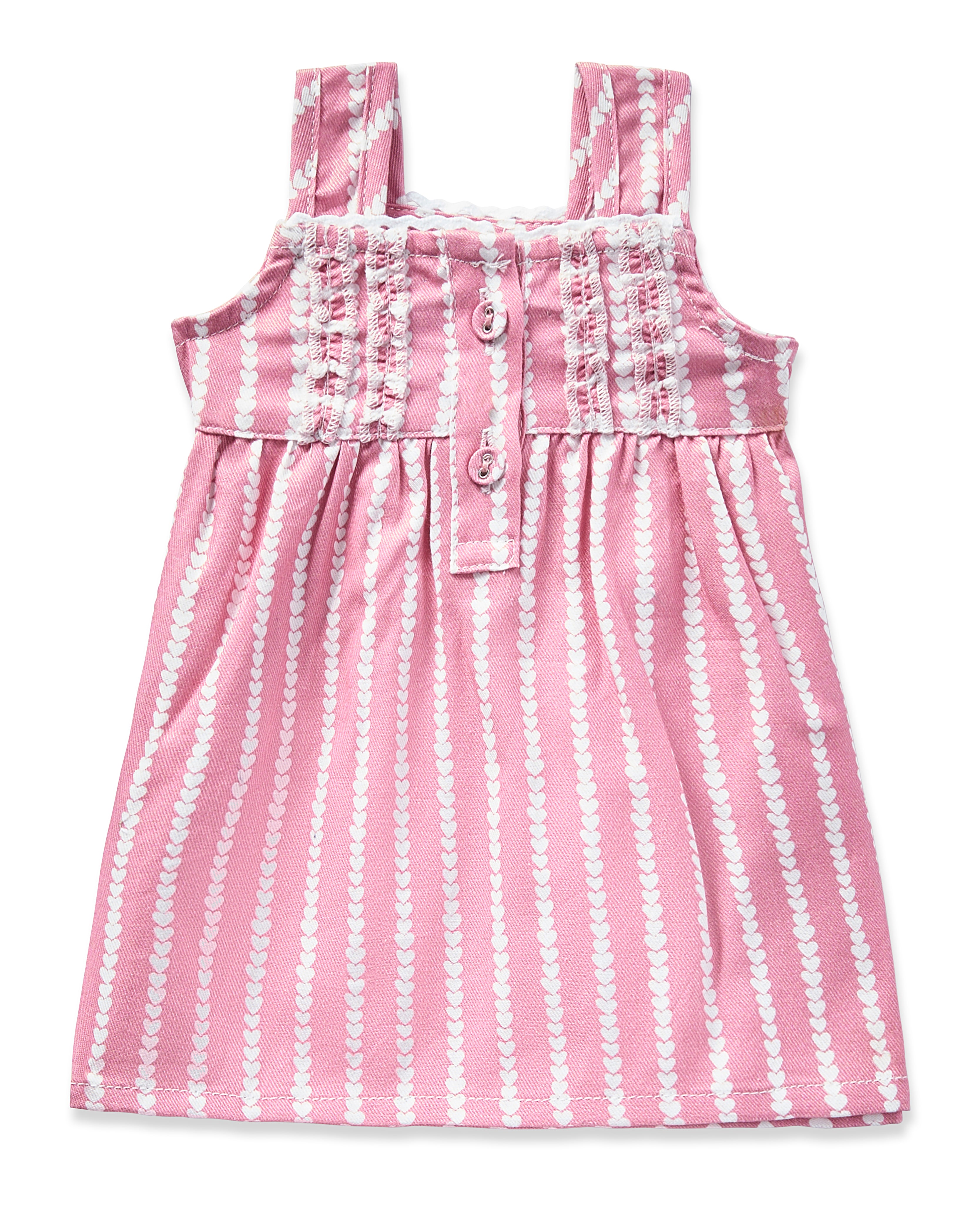 Kid's Twill Doll Nightgown in Seashell Splendor