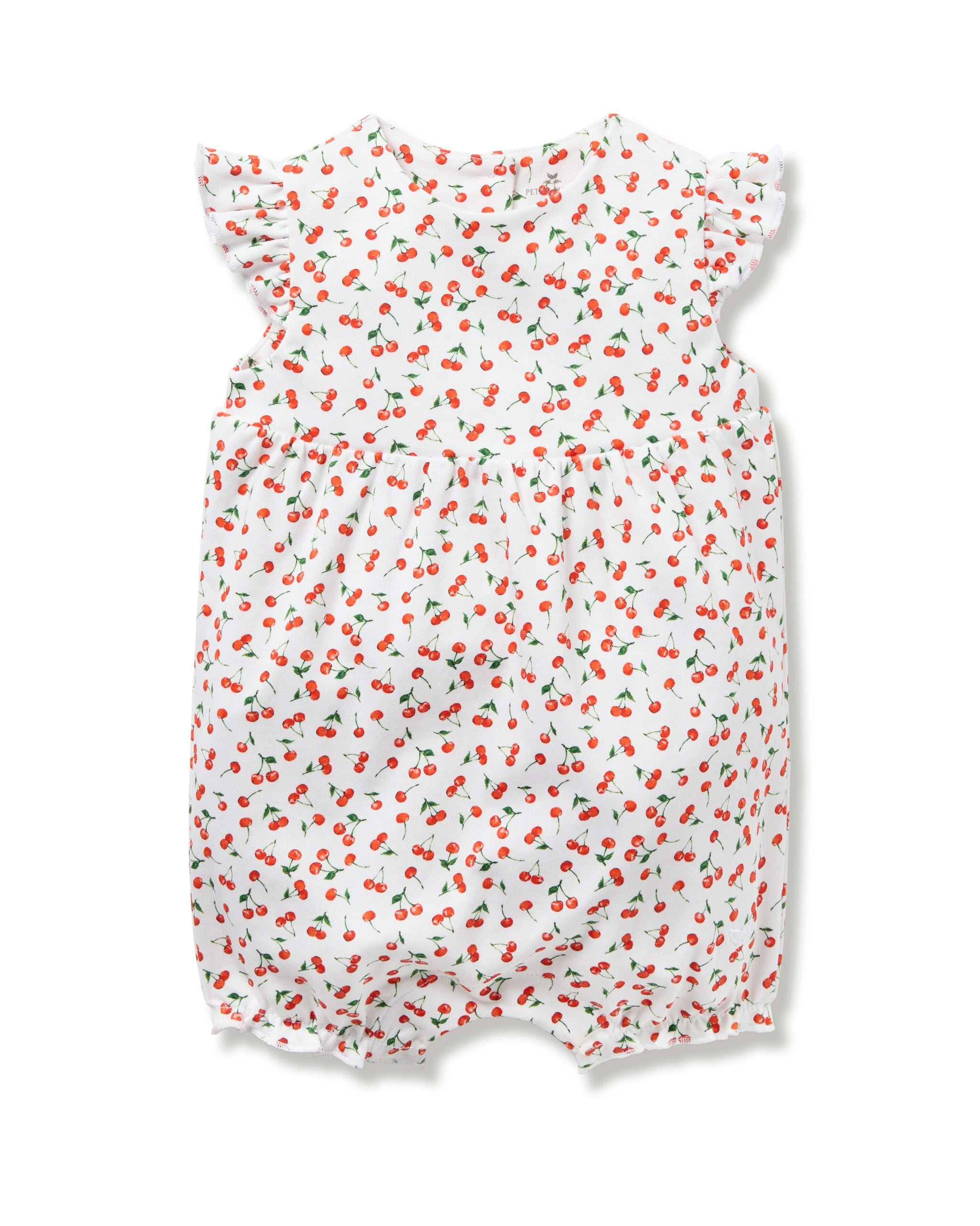 Baby's Pima Isla Play Romper in Cherry Orchard