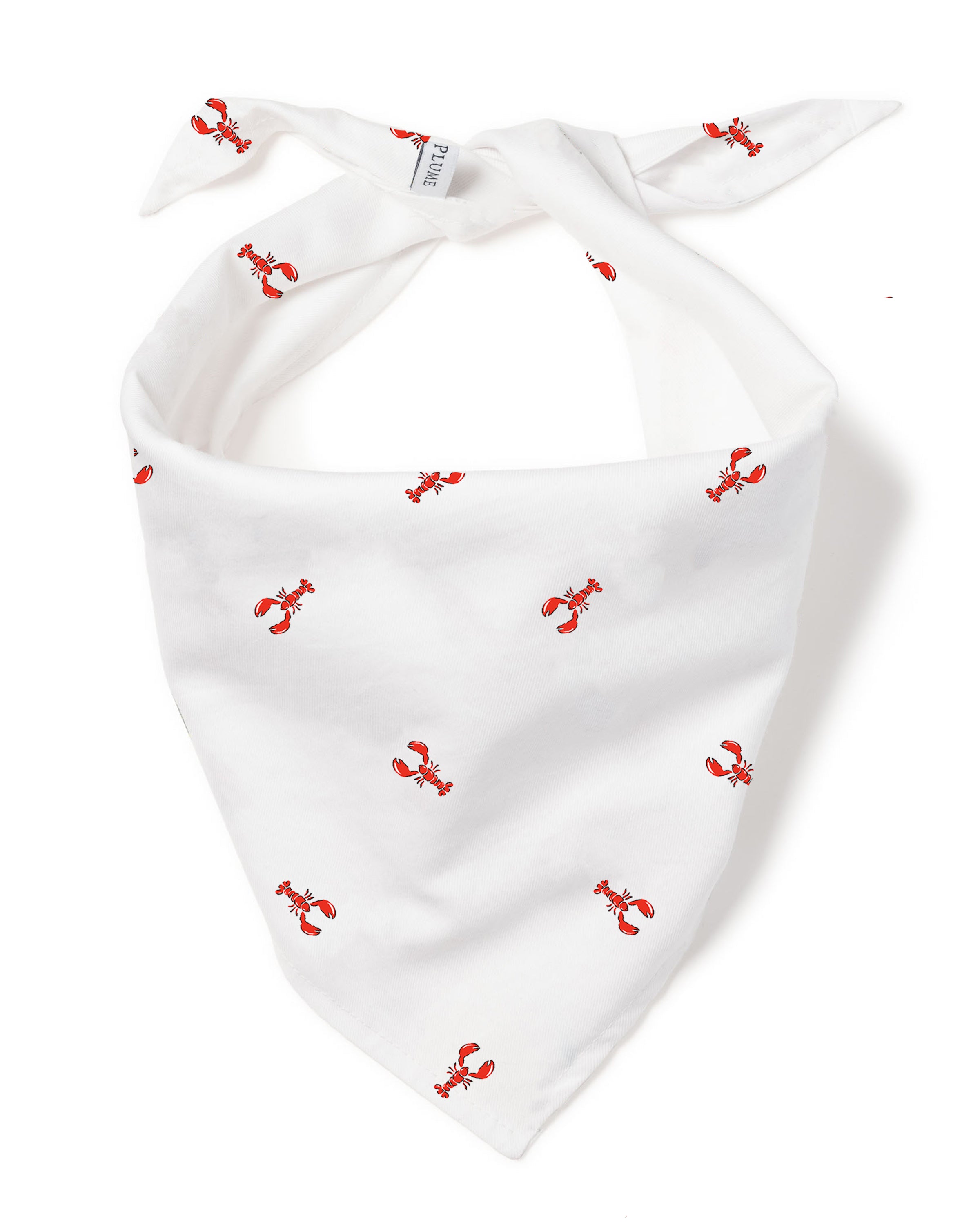 Dog Twill Bandana in Brixham Lobsters