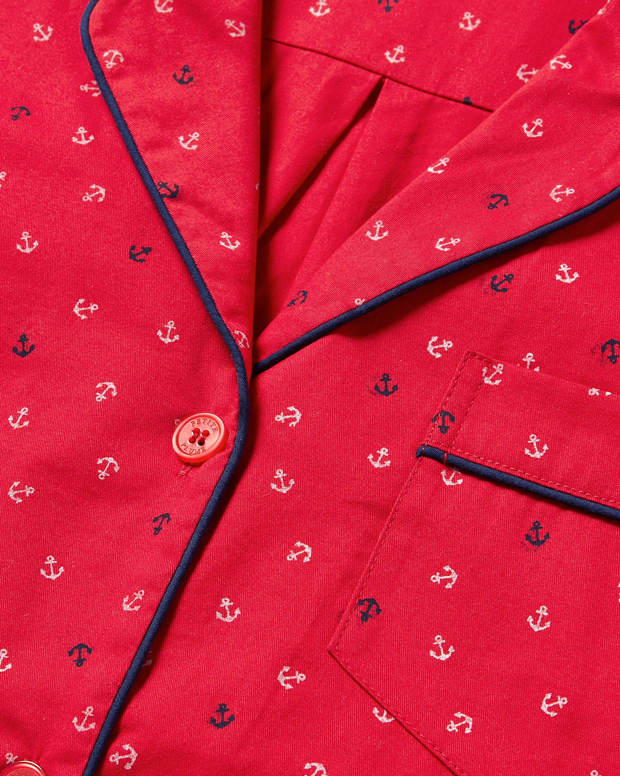 Kid's Twill Short Set in Buzzing Bees