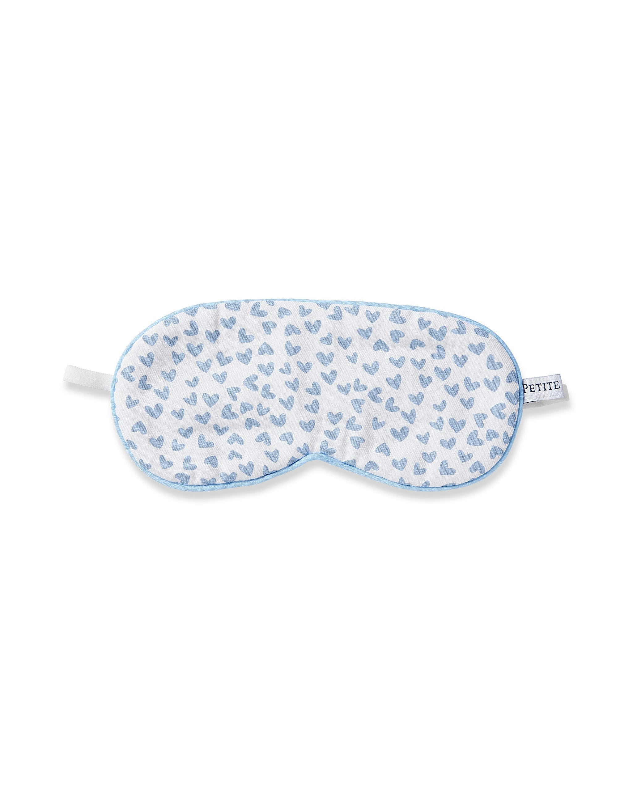 Kid's Twill Sleep Mask in Bluehearts