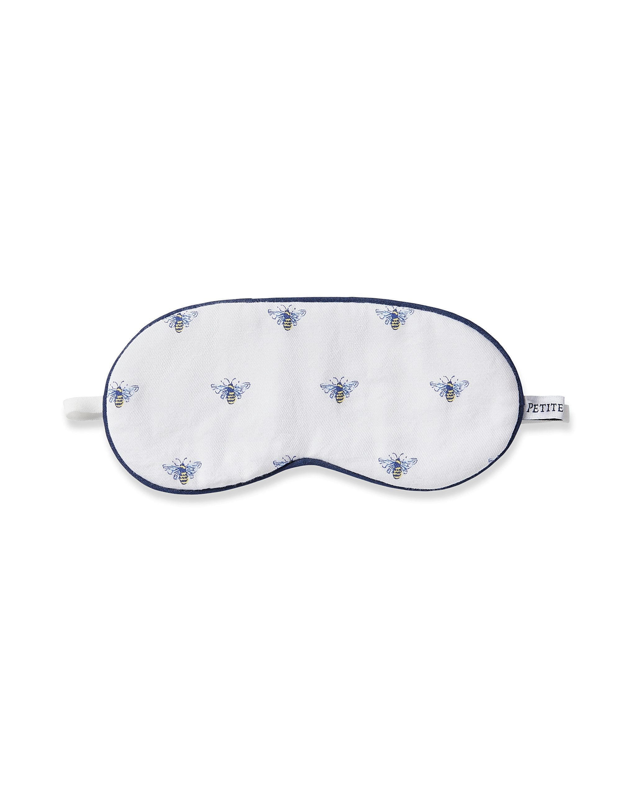 Kid's Twill Sleep Mask in Buzzing Bees