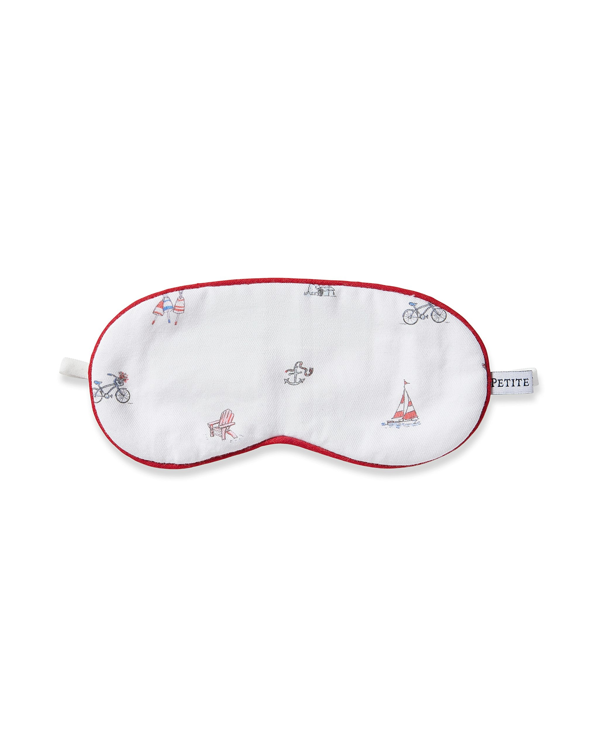Kid's Twill Sleep Mask in Coastal Charms
