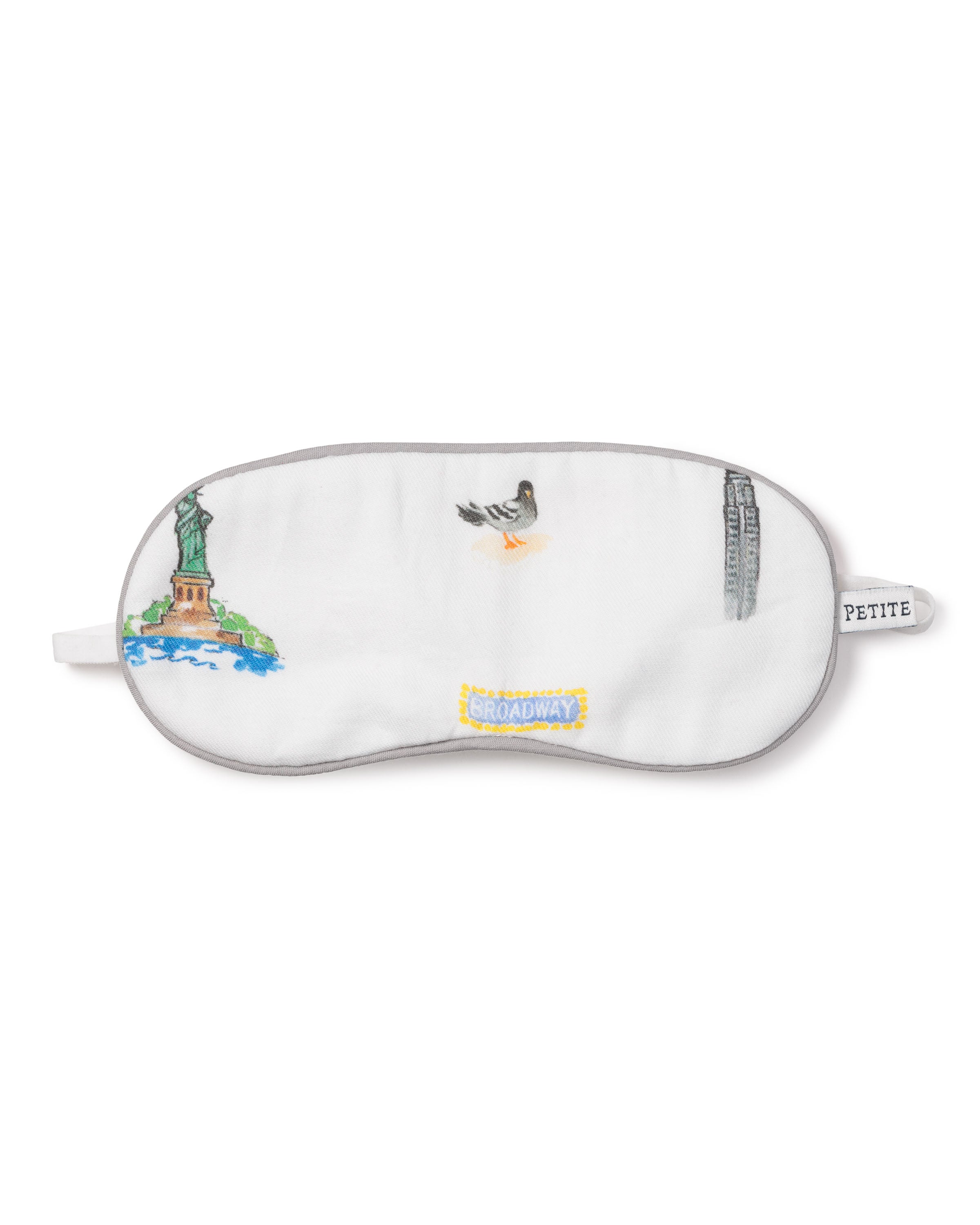 Kid's Twill Sleep Mask in New York! New York!