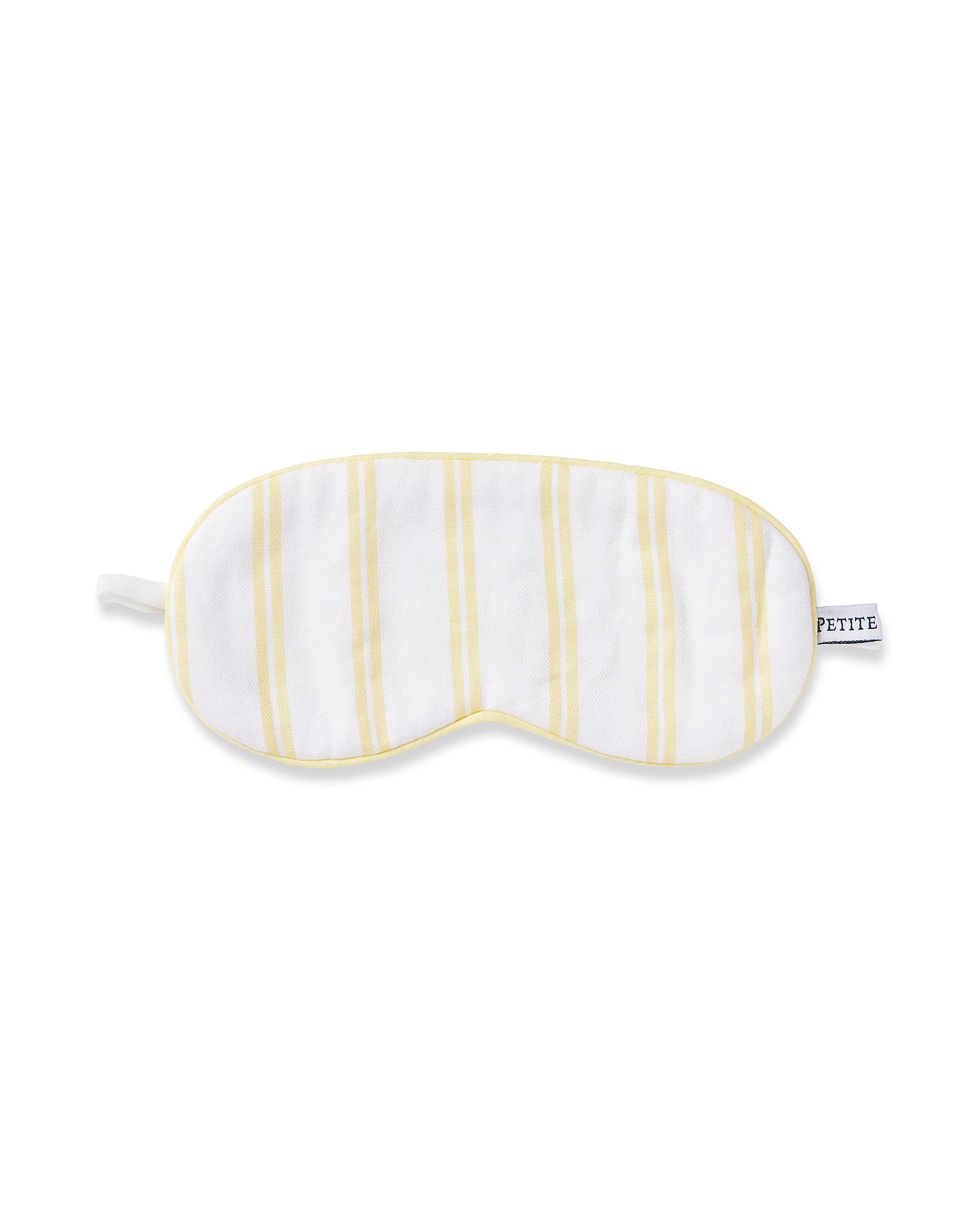 Kid's Twill Sleep Mask in Sunny Stripe