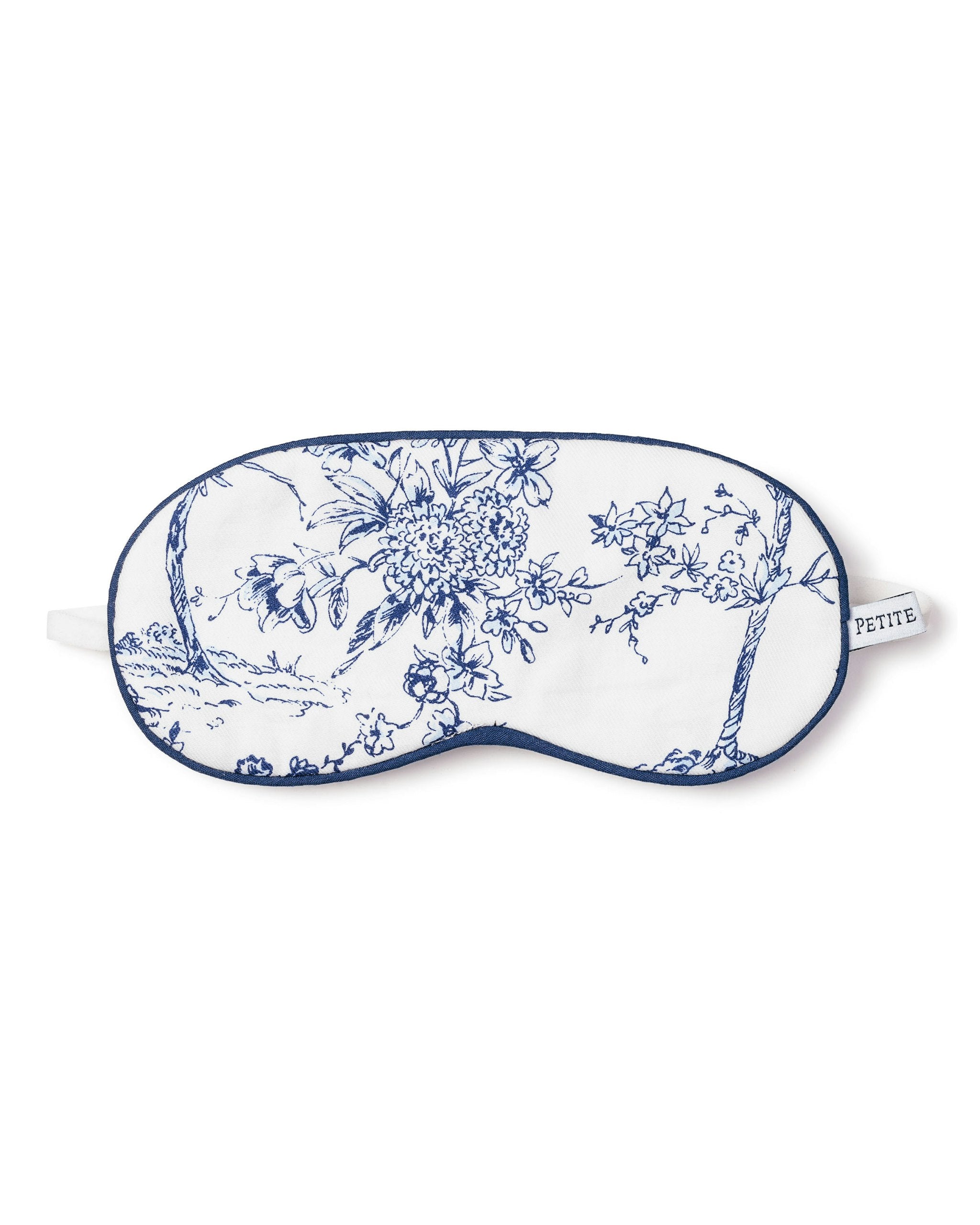 Kid's Twill Sleep Mask in Timeless Toile