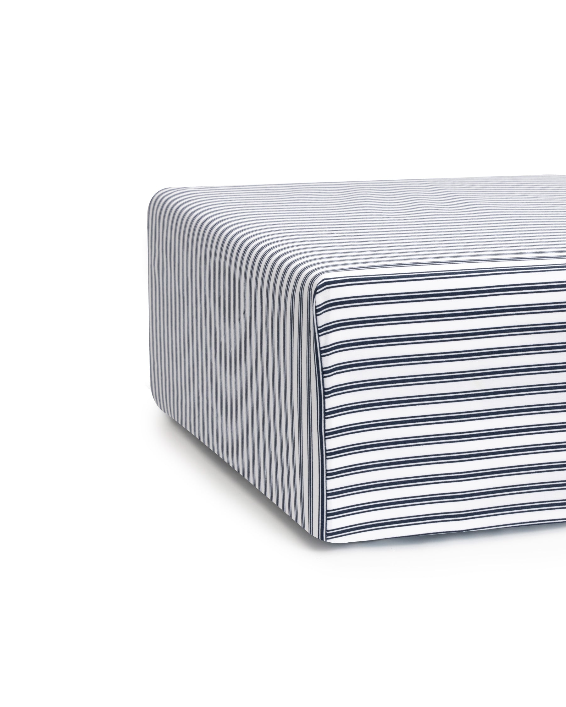 Luxe Premium Cotton Crib Sheet in La Mer
