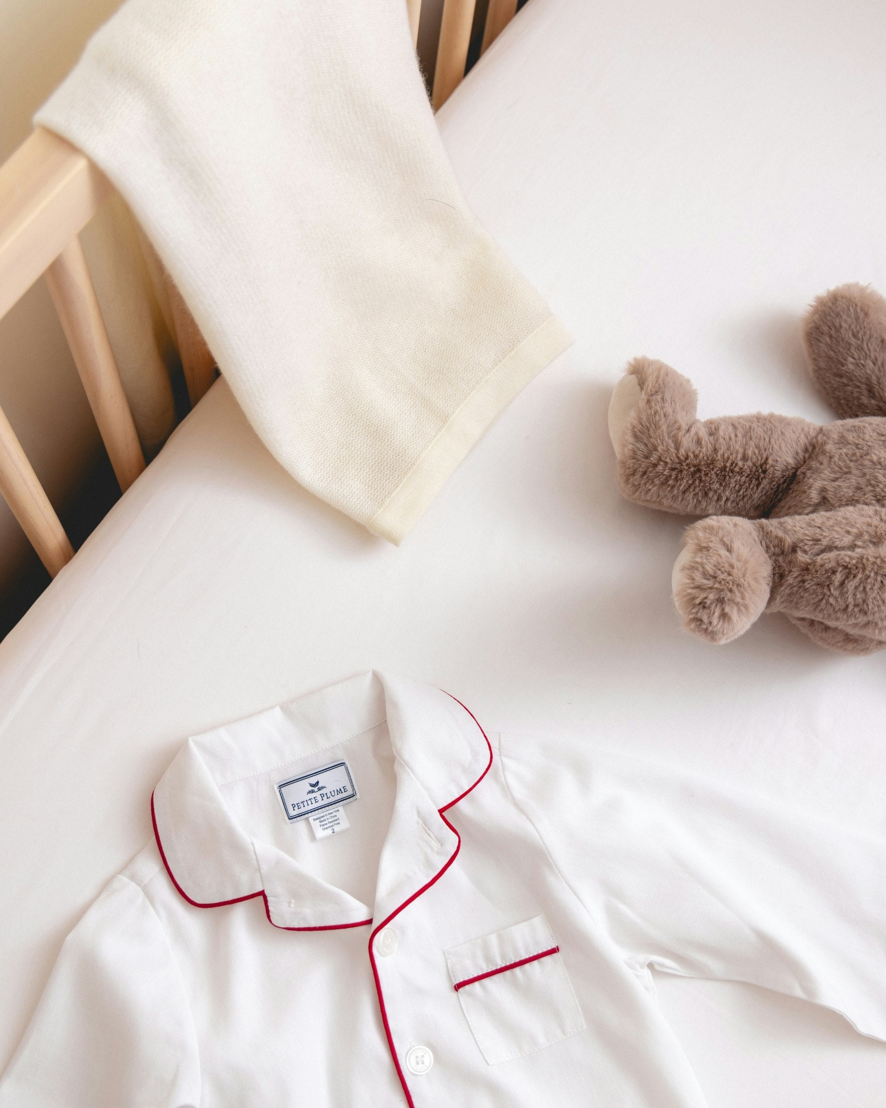 Luxe Premium Cotton Crib Sheet in Sweethearts