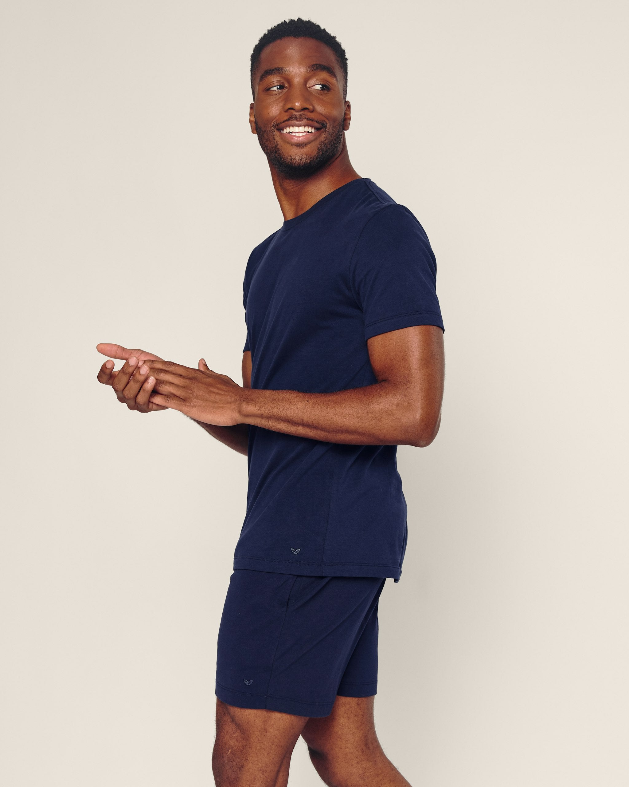 Men's 5" Pima Short in Dark Heather Grey