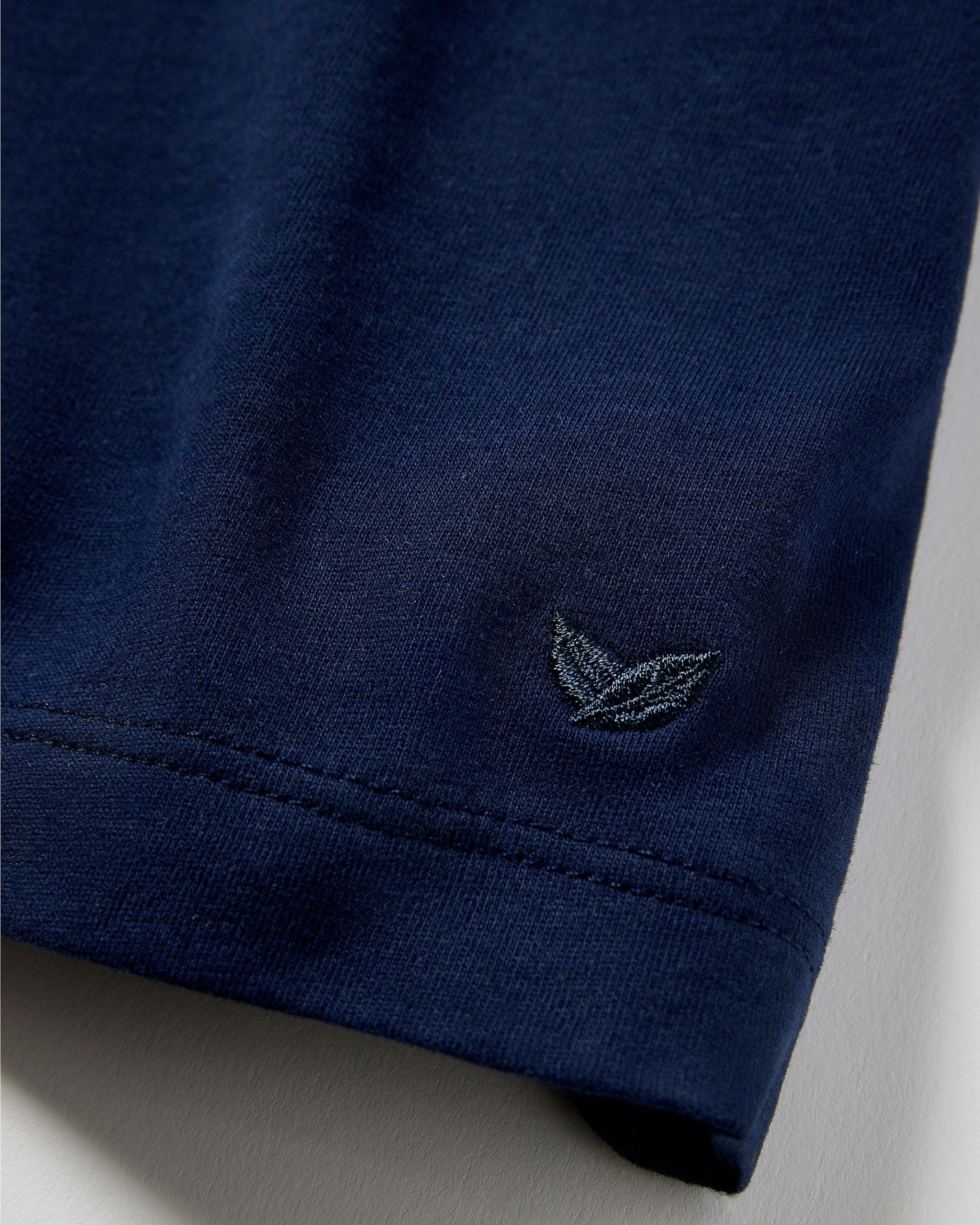Men's Pima Essential Crew Neck Tee in Dark Heather Grey