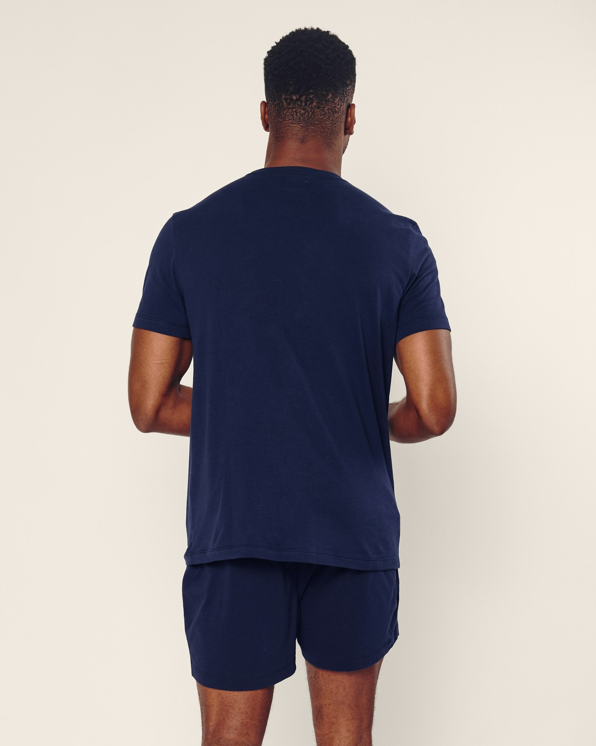 Men's Pima Essential Crew Neck Tee in White