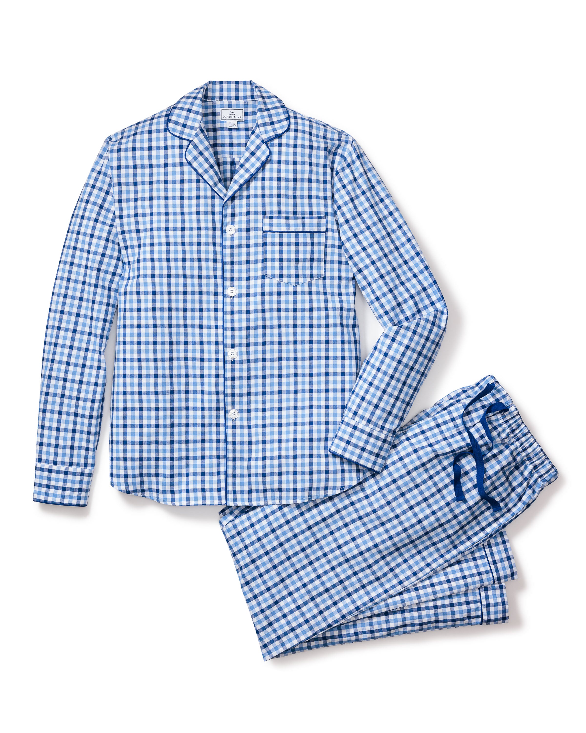 Royal Blue Gingham / L