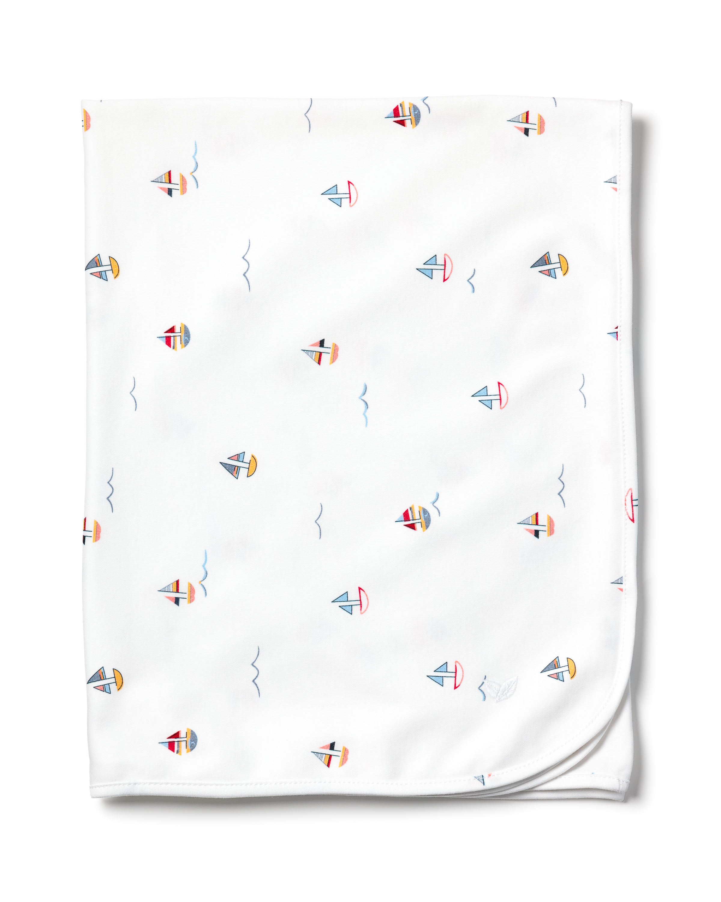 Pima Baby Blanket in Bateau