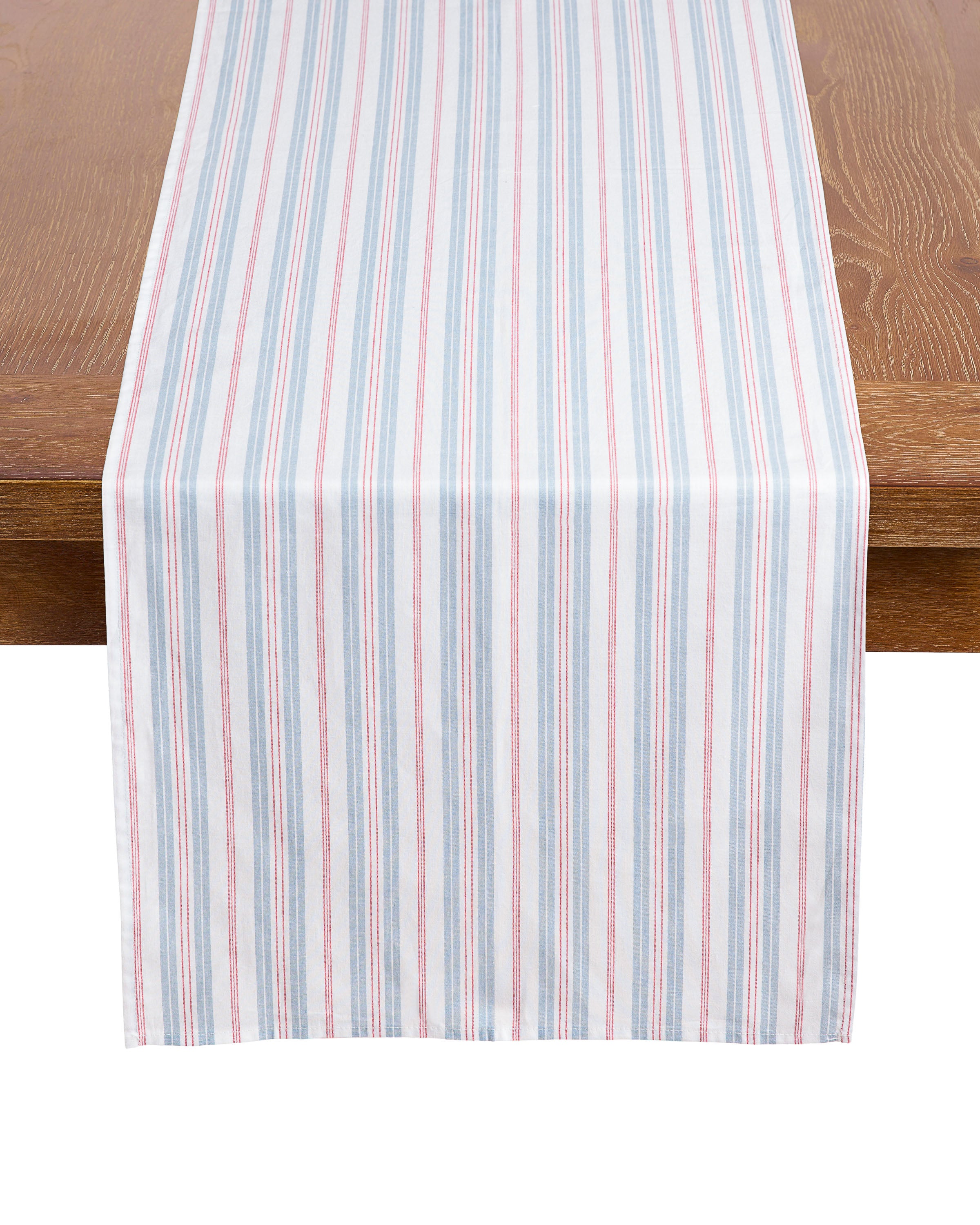 Signature Twill Runner in Vintage French Stripes