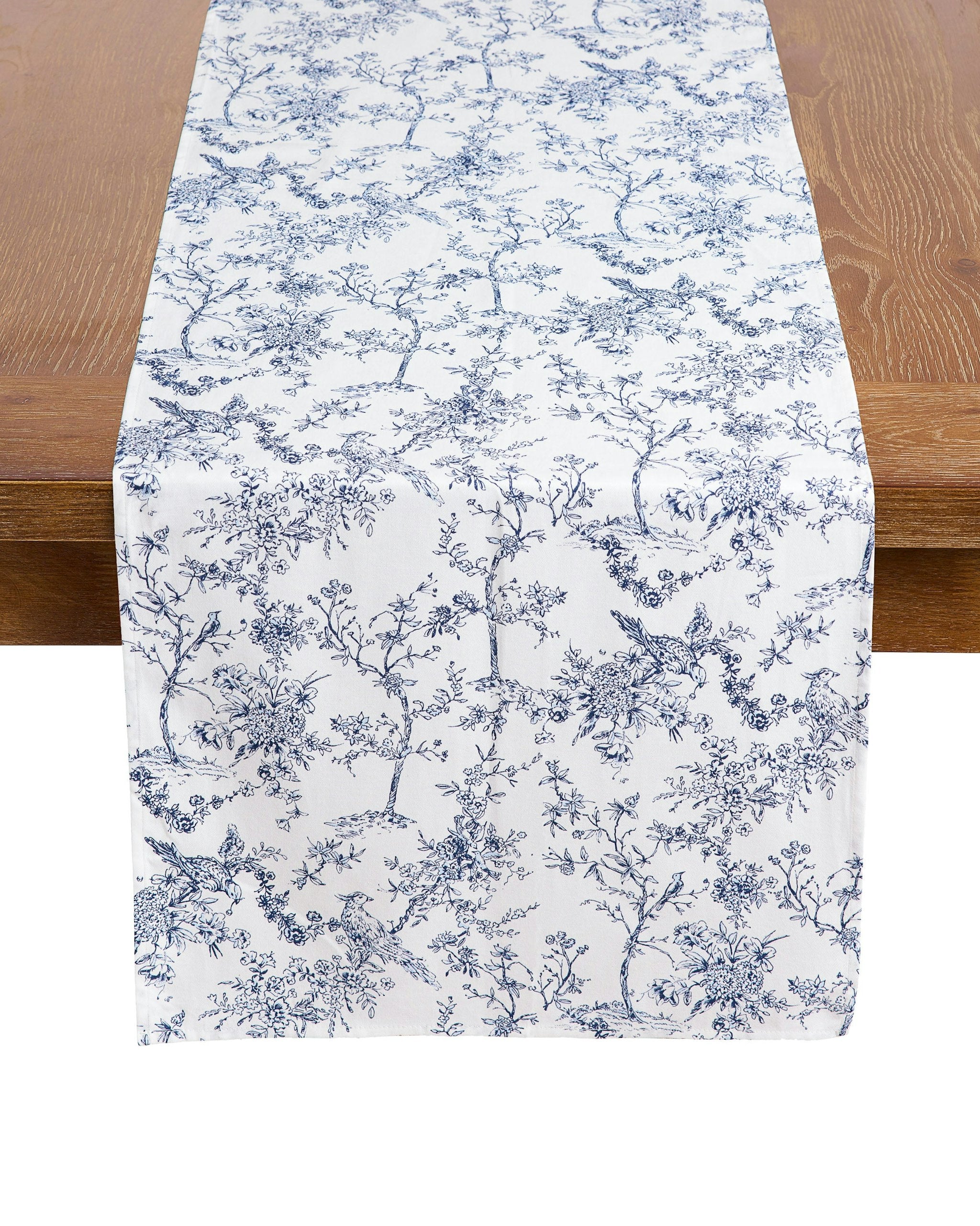 Signature Twill Runner in Vintage French Stripes