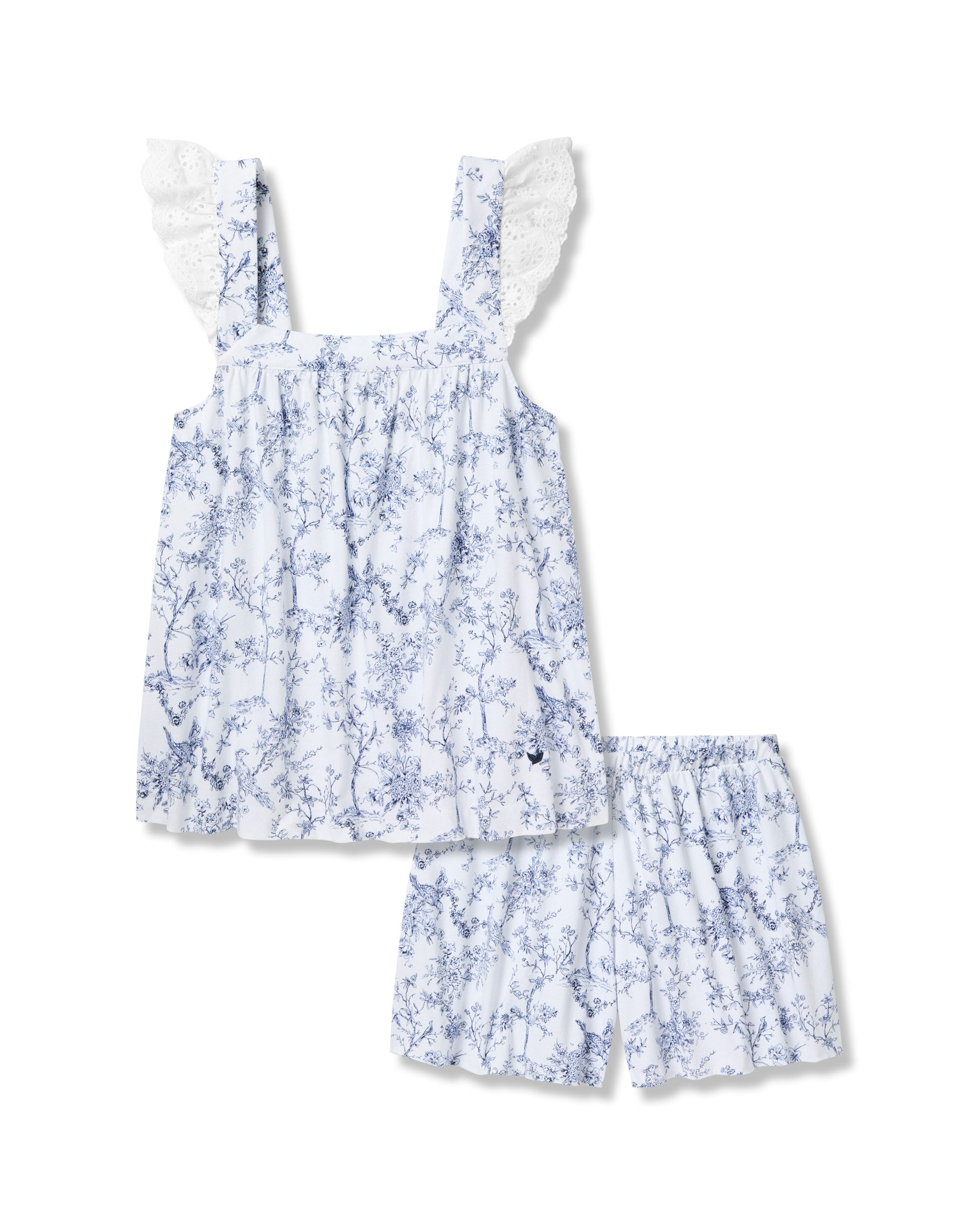 Women's Pima Clara Short Set in Timeless Toile