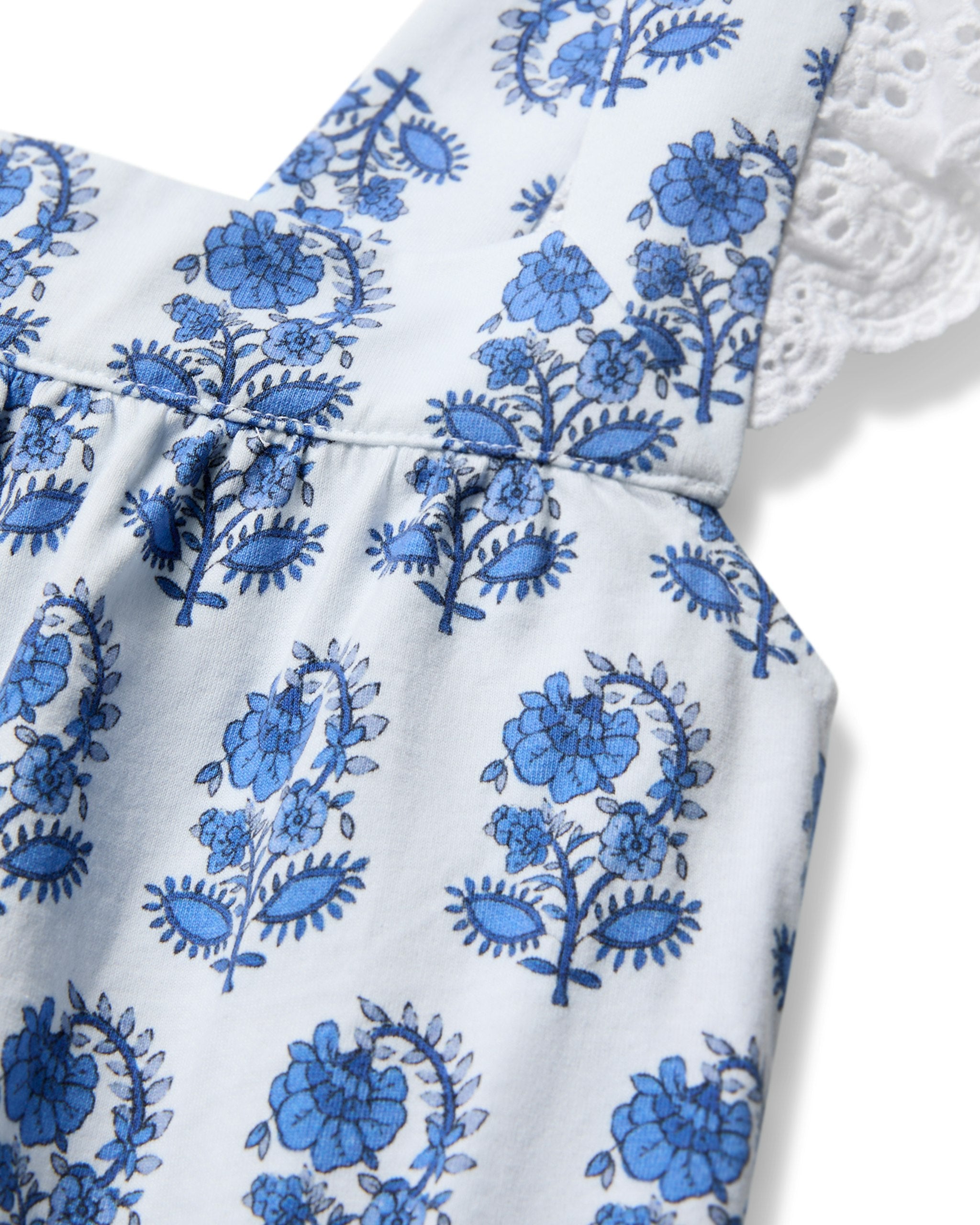 Women's Pima Clara Short Set in Timeless Toile
