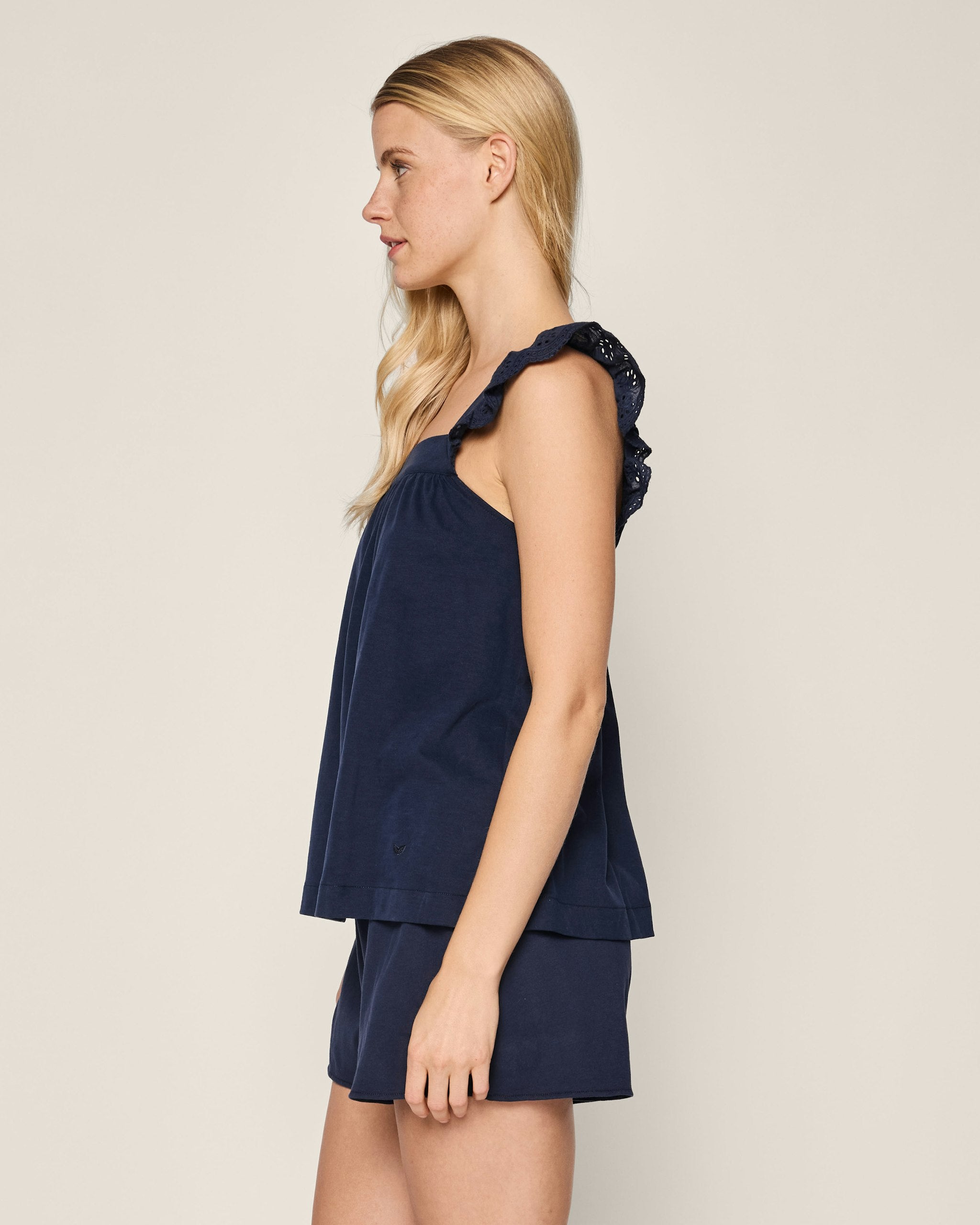 Women's Pima Clara Short Set in Timeless Toile
