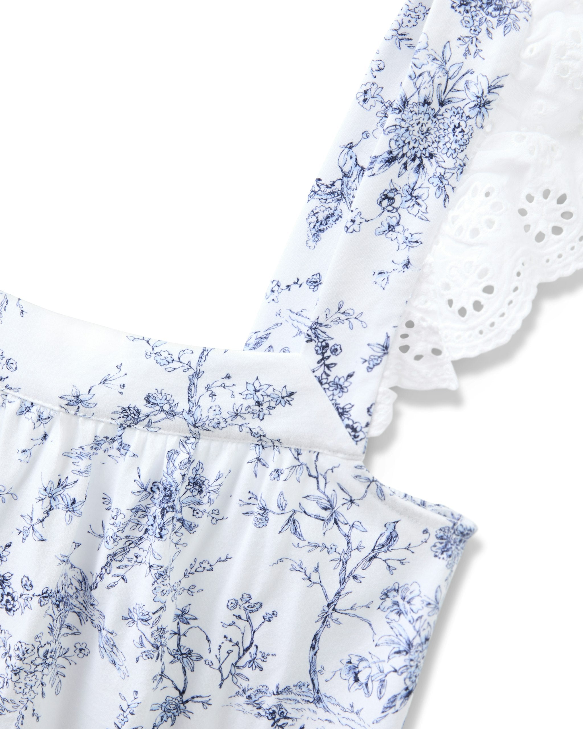 Women's Pima Clara Short Set in Timeless Toile