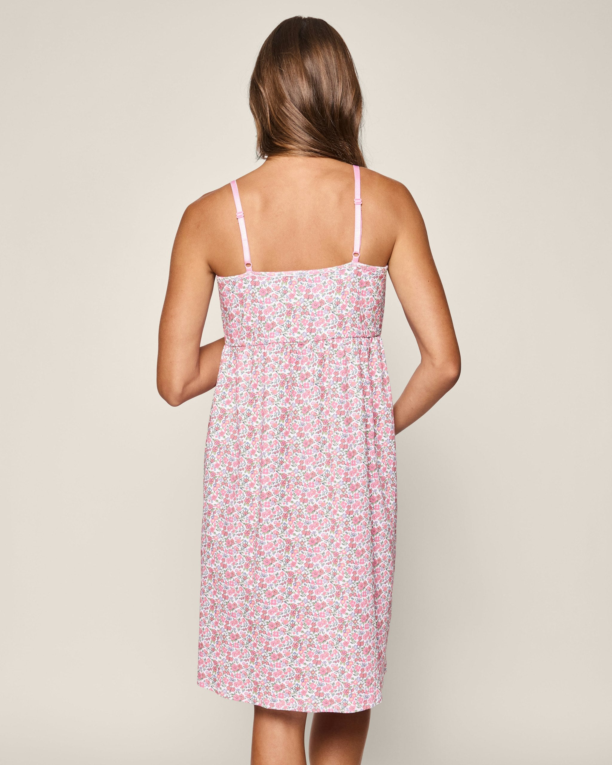 Women's Pima Maternity Nightgown in Dorset Floral