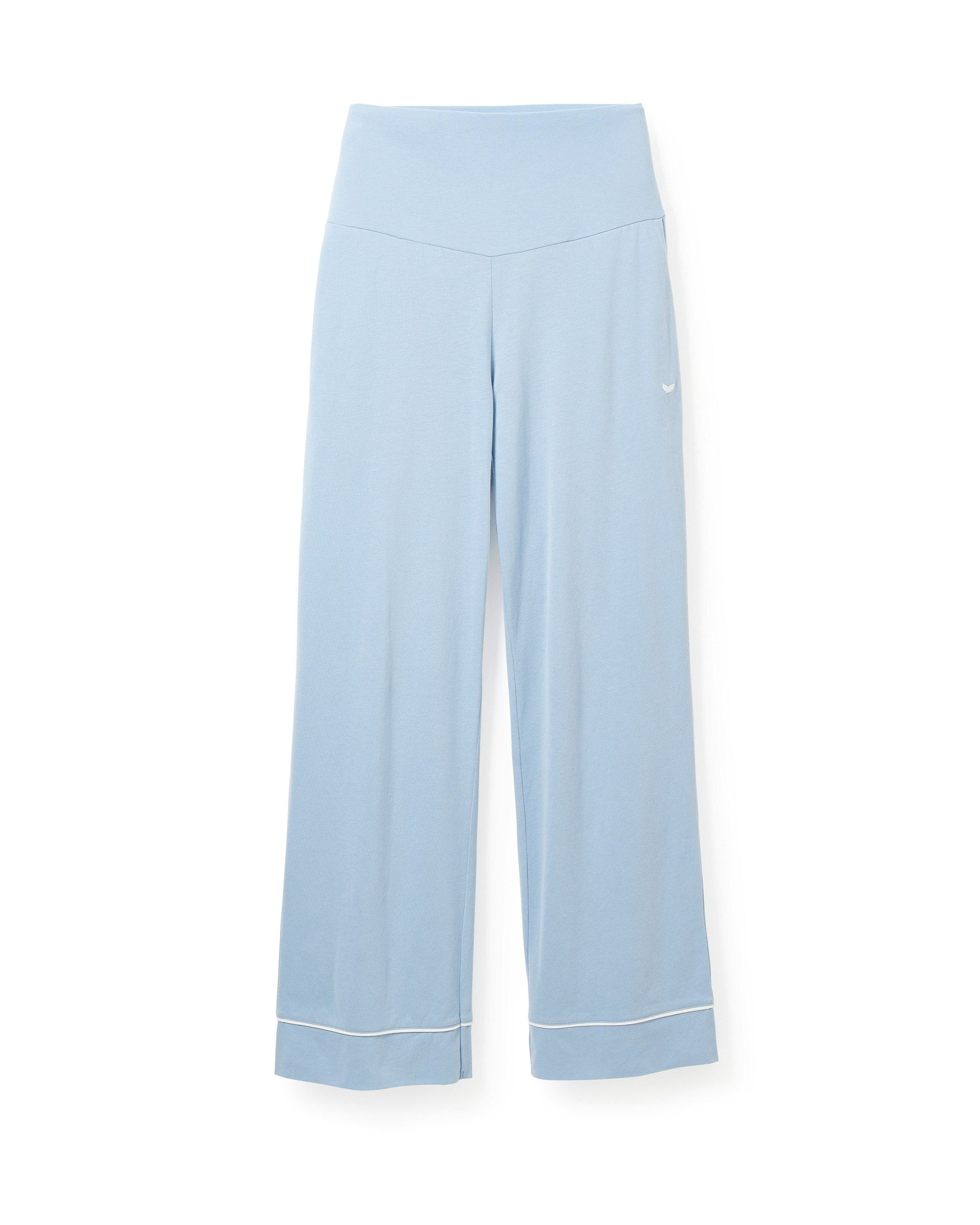 Women's Pima Maternity Pants in Light Heather Grey