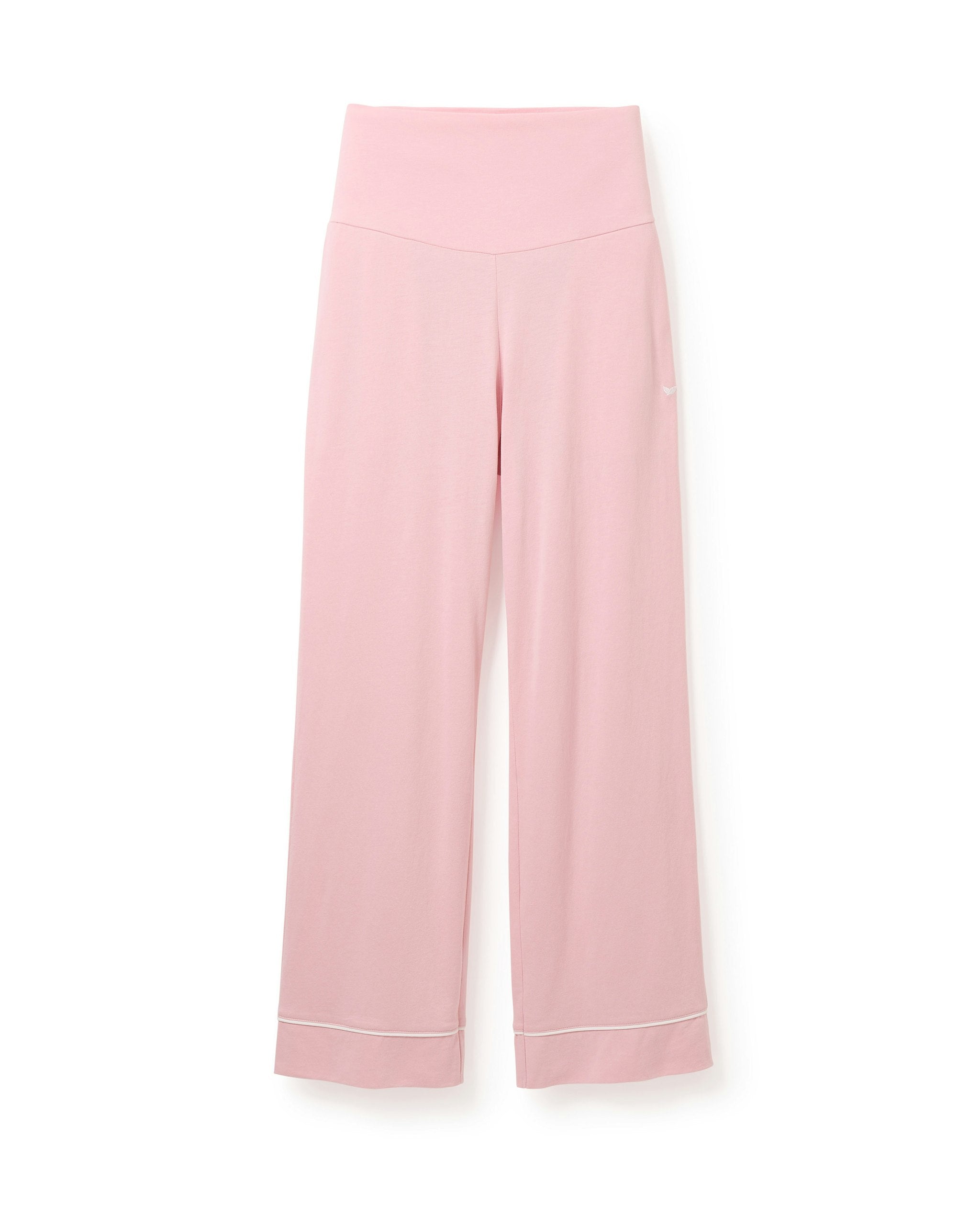 Women's Pima Maternity Pants in Light Heather Grey